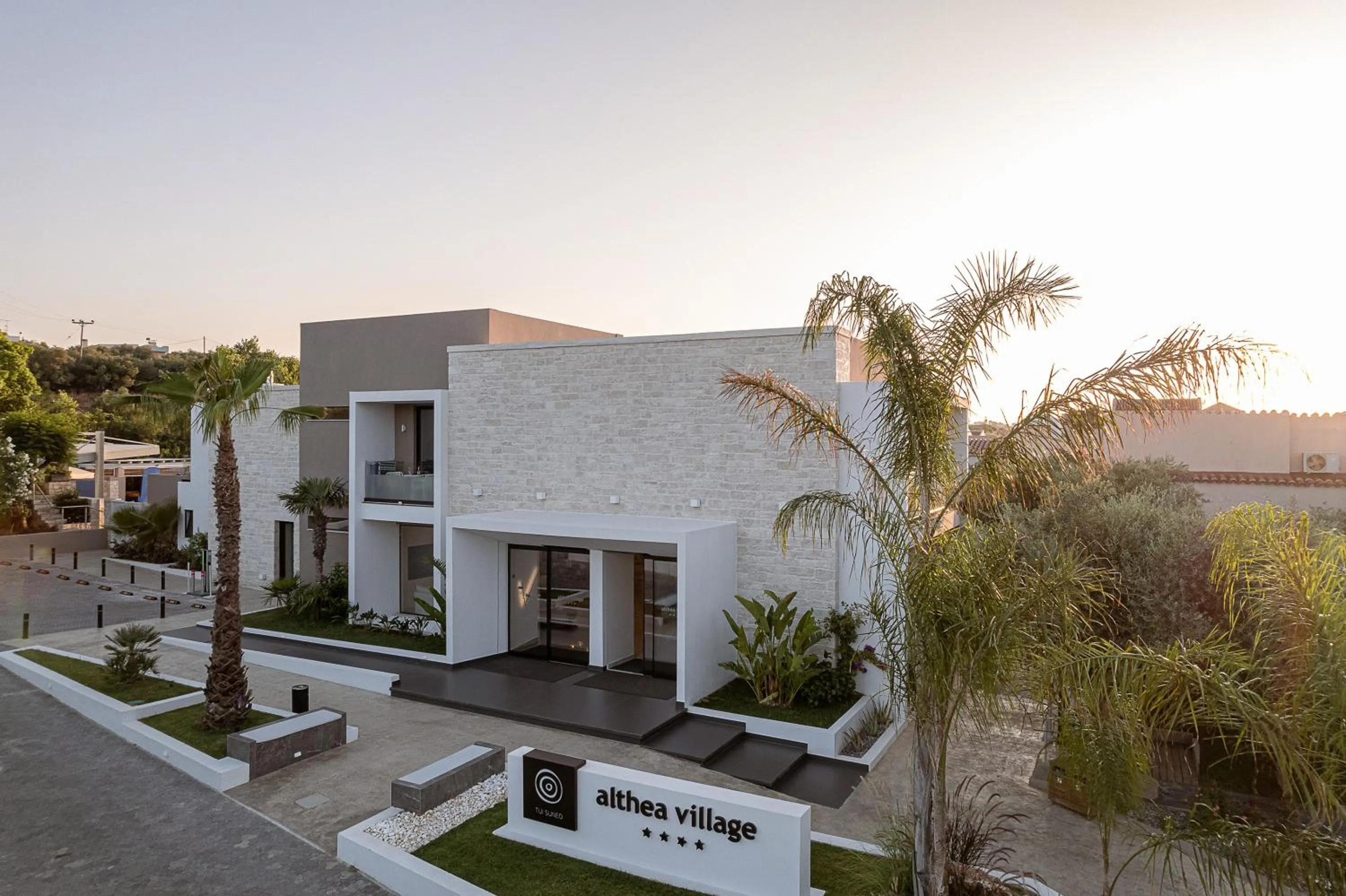 Property building in Althea Village - Family Hotel