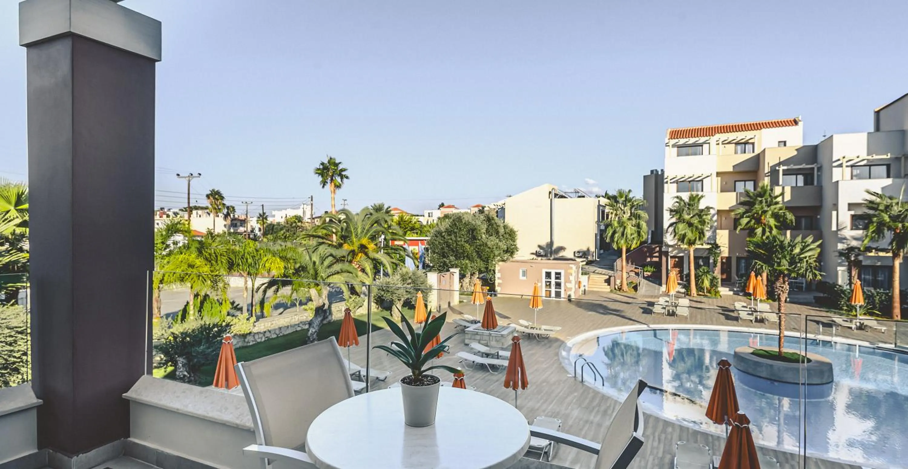 Balcony/Terrace in Althea Village - Family Hotel