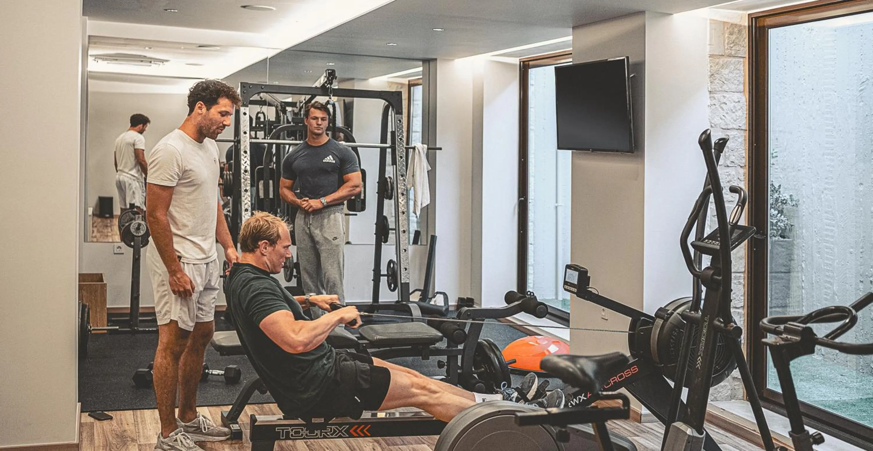 Fitness centre/facilities in Althea Village - Family Hotel