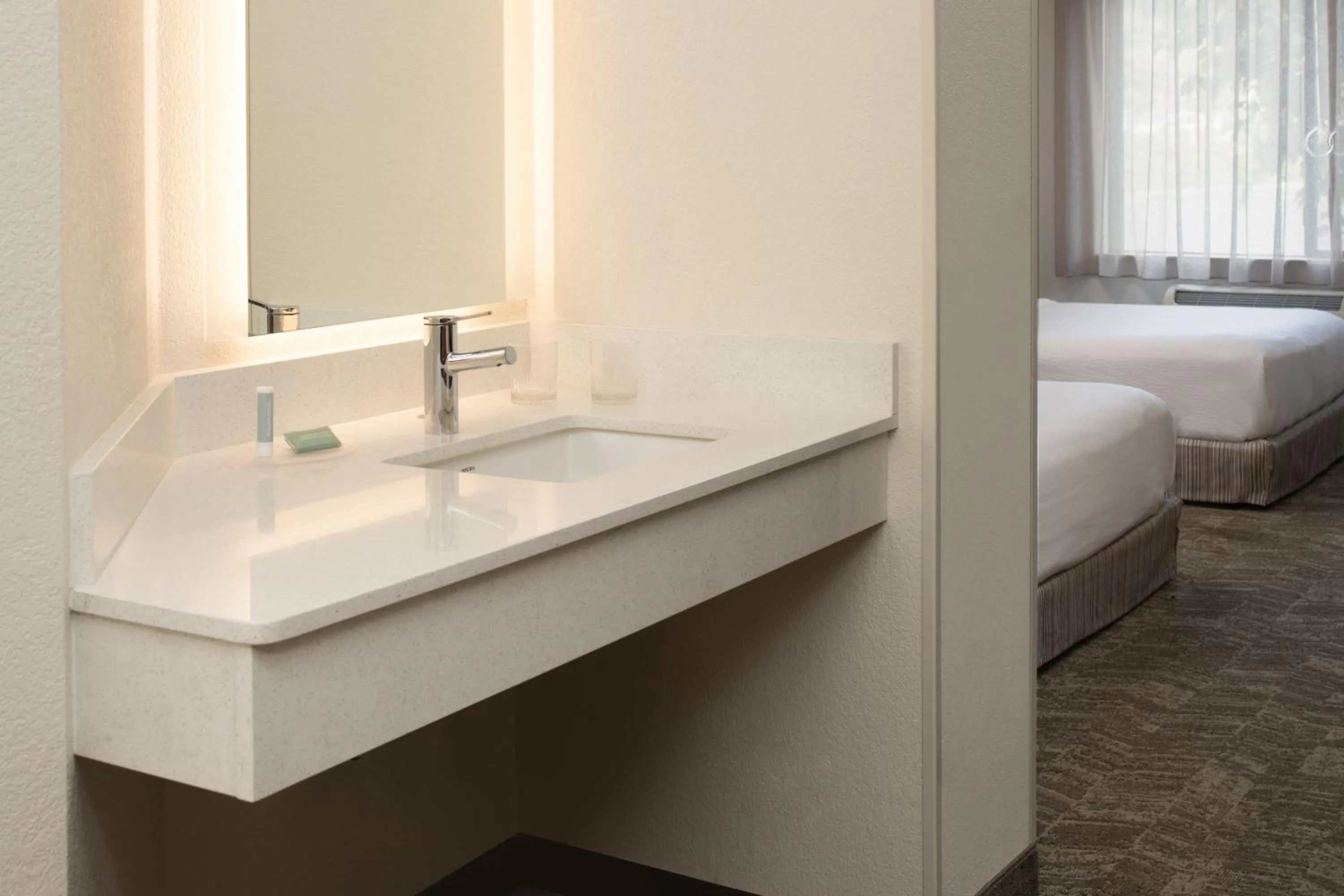 Photo of the whole room, Bed in SpringHill Suites by Marriott Medford