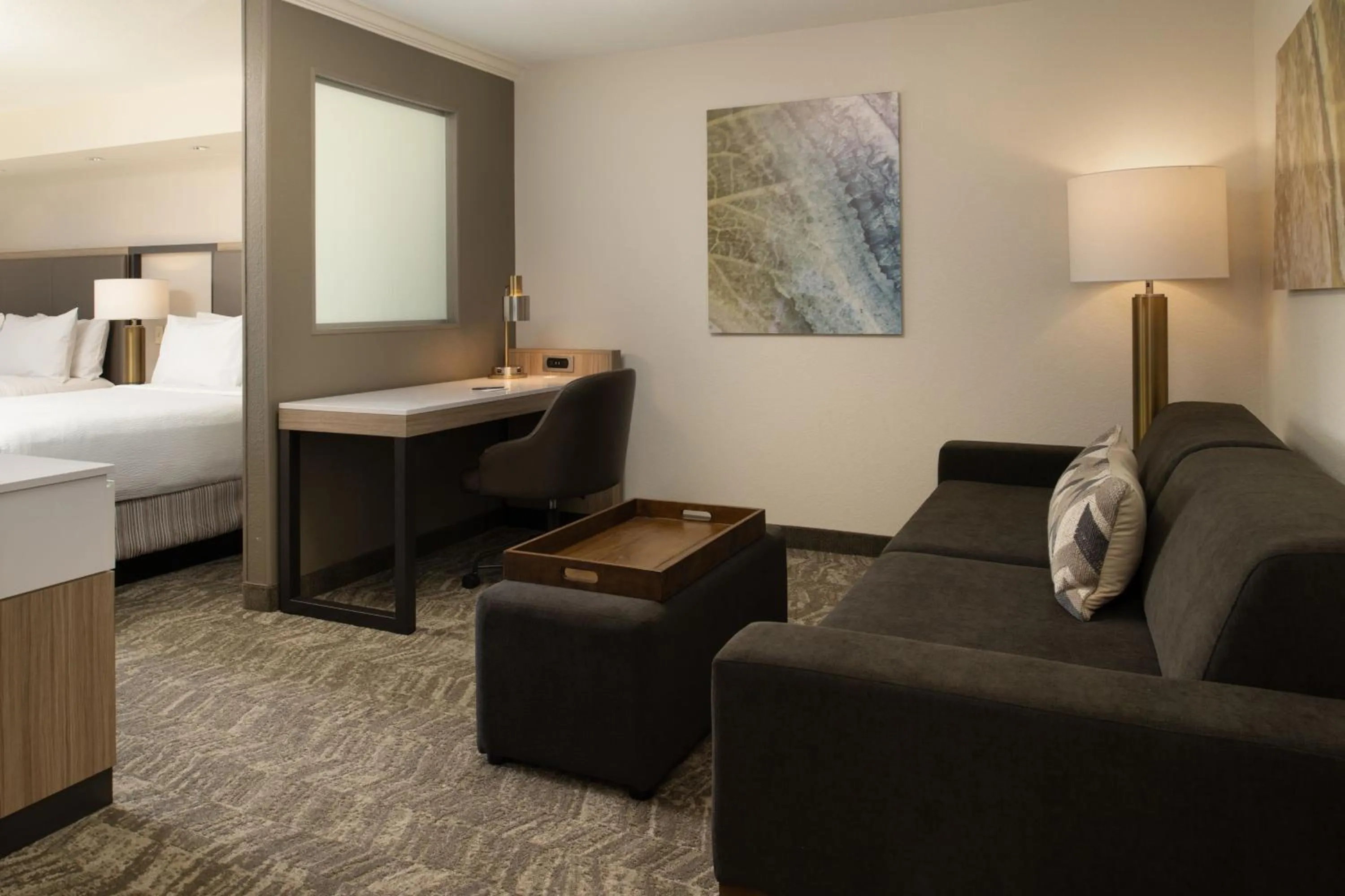 Photo of the whole room, Bed in SpringHill Suites by Marriott Medford