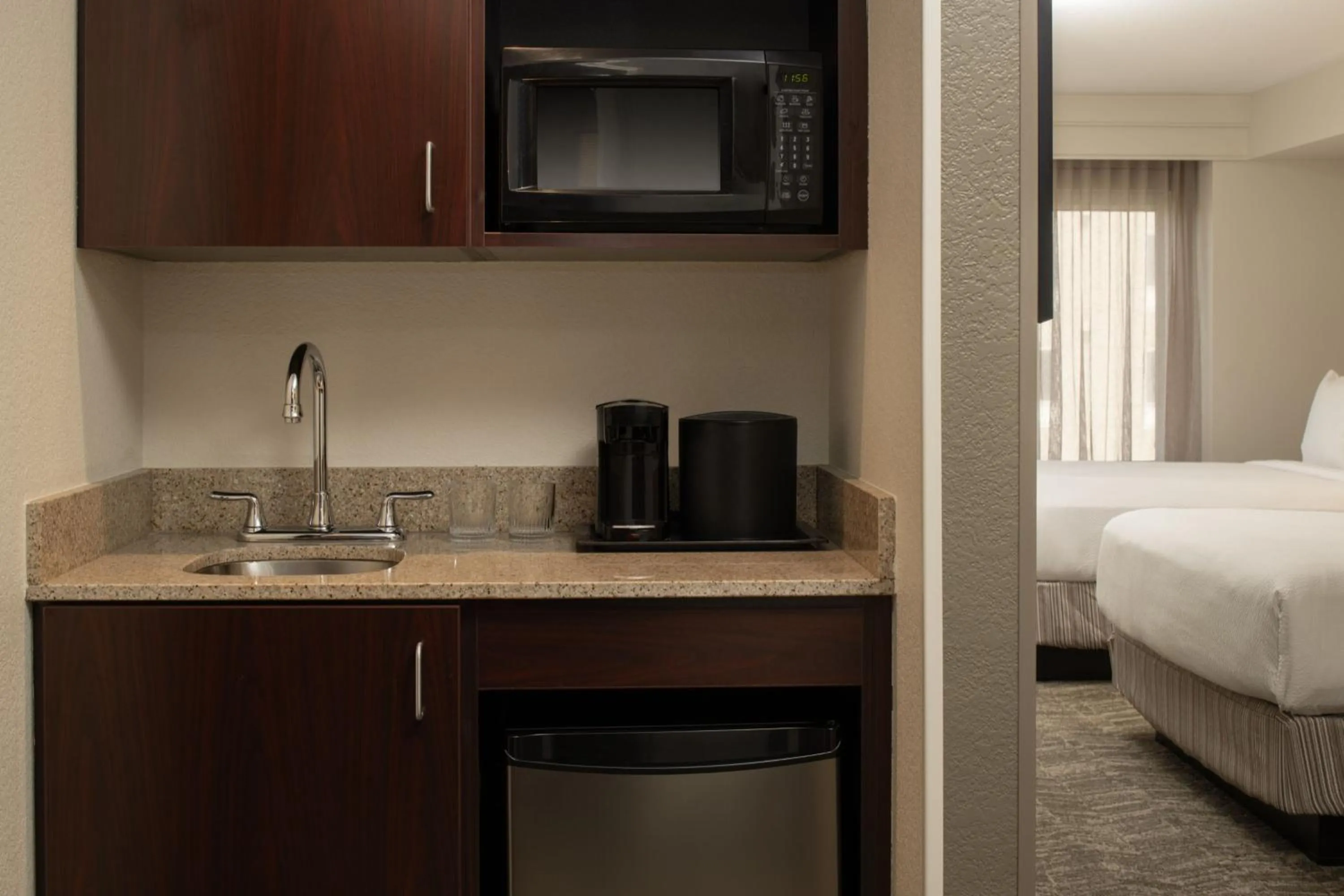 Lounge or bar, Bed in SpringHill Suites by Marriott Medford