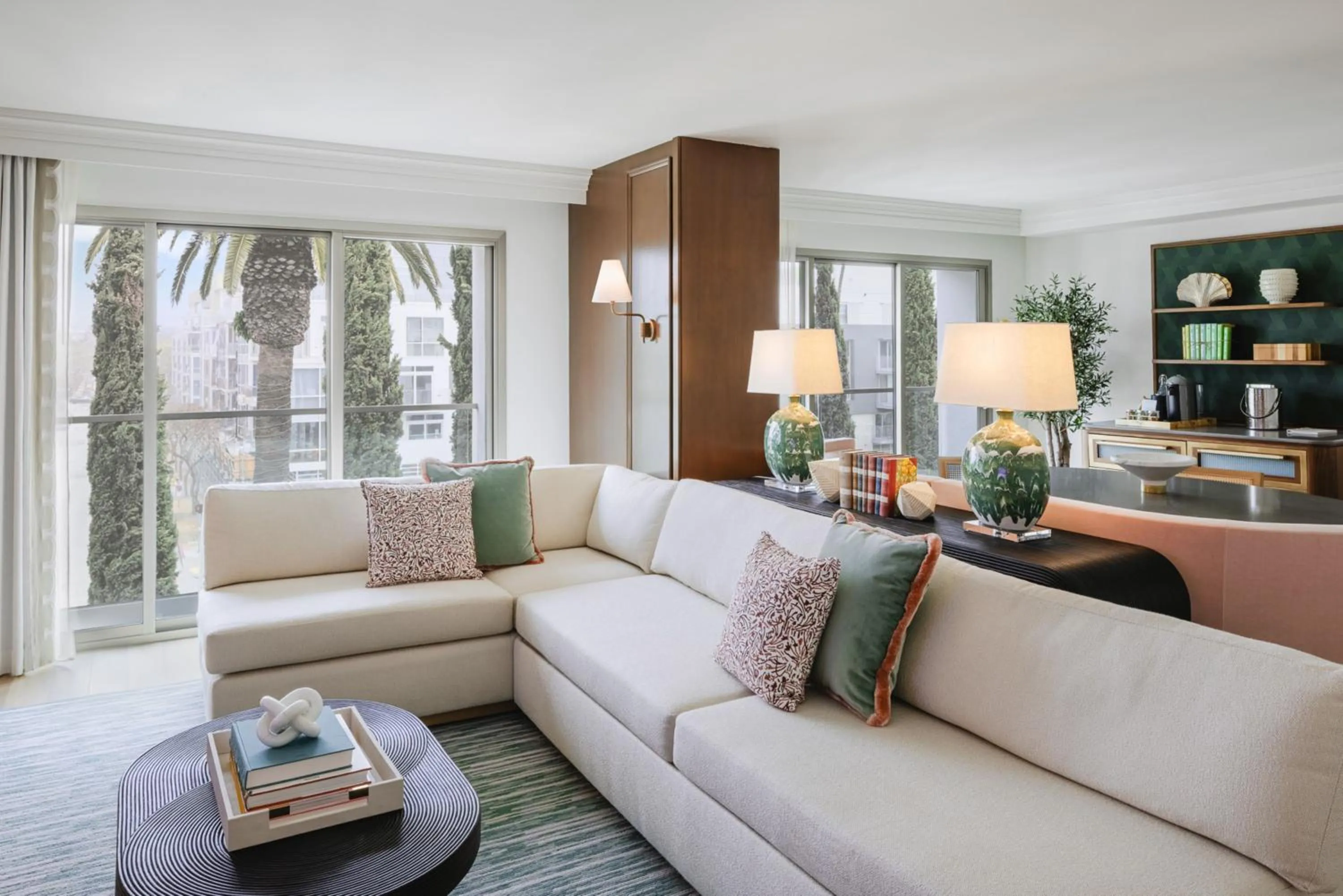 Living room in Regent Santa Monica Beach