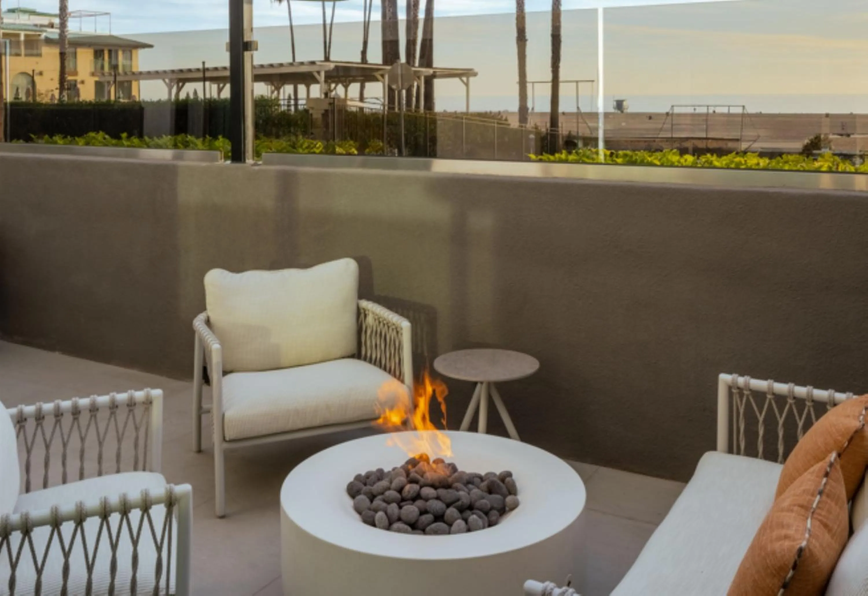 Patio in Regent Santa Monica Beach