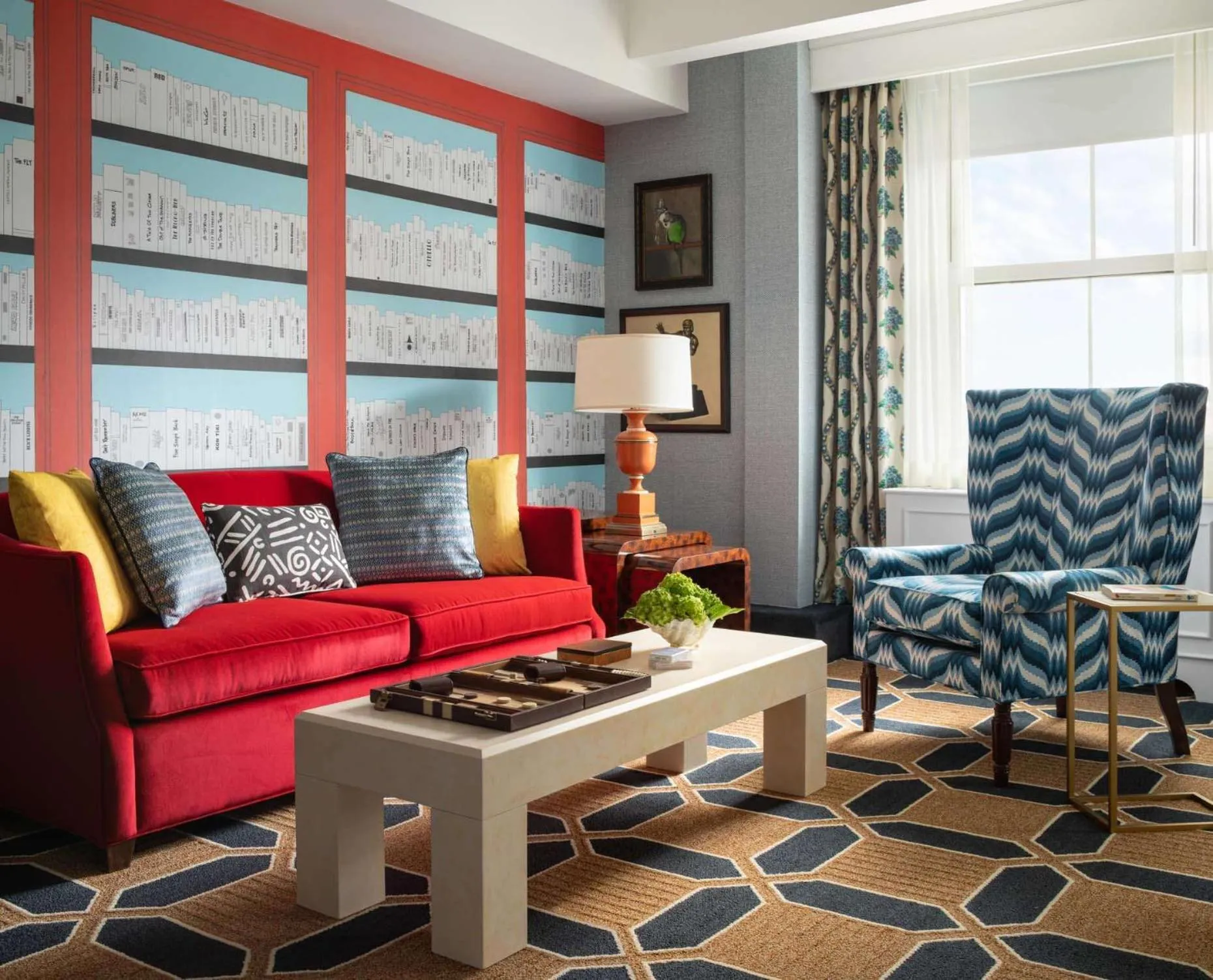 Living room in Graduate by Hilton Providence