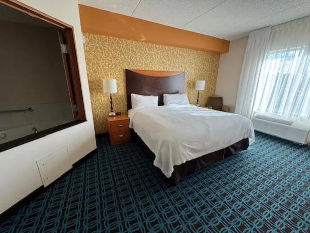 Bed in Fairfield Inn by Marriott Morgantown