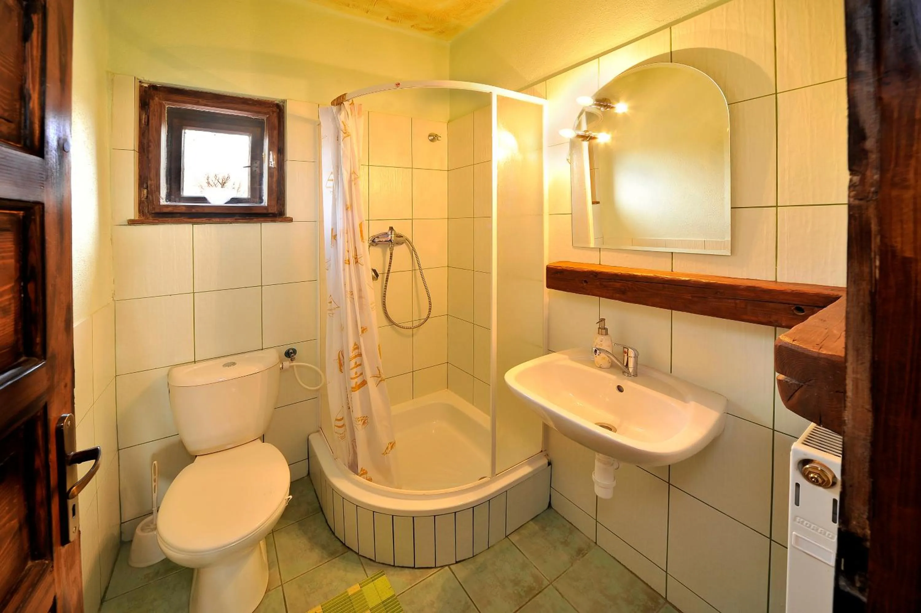 Shower in Apartmány Village
