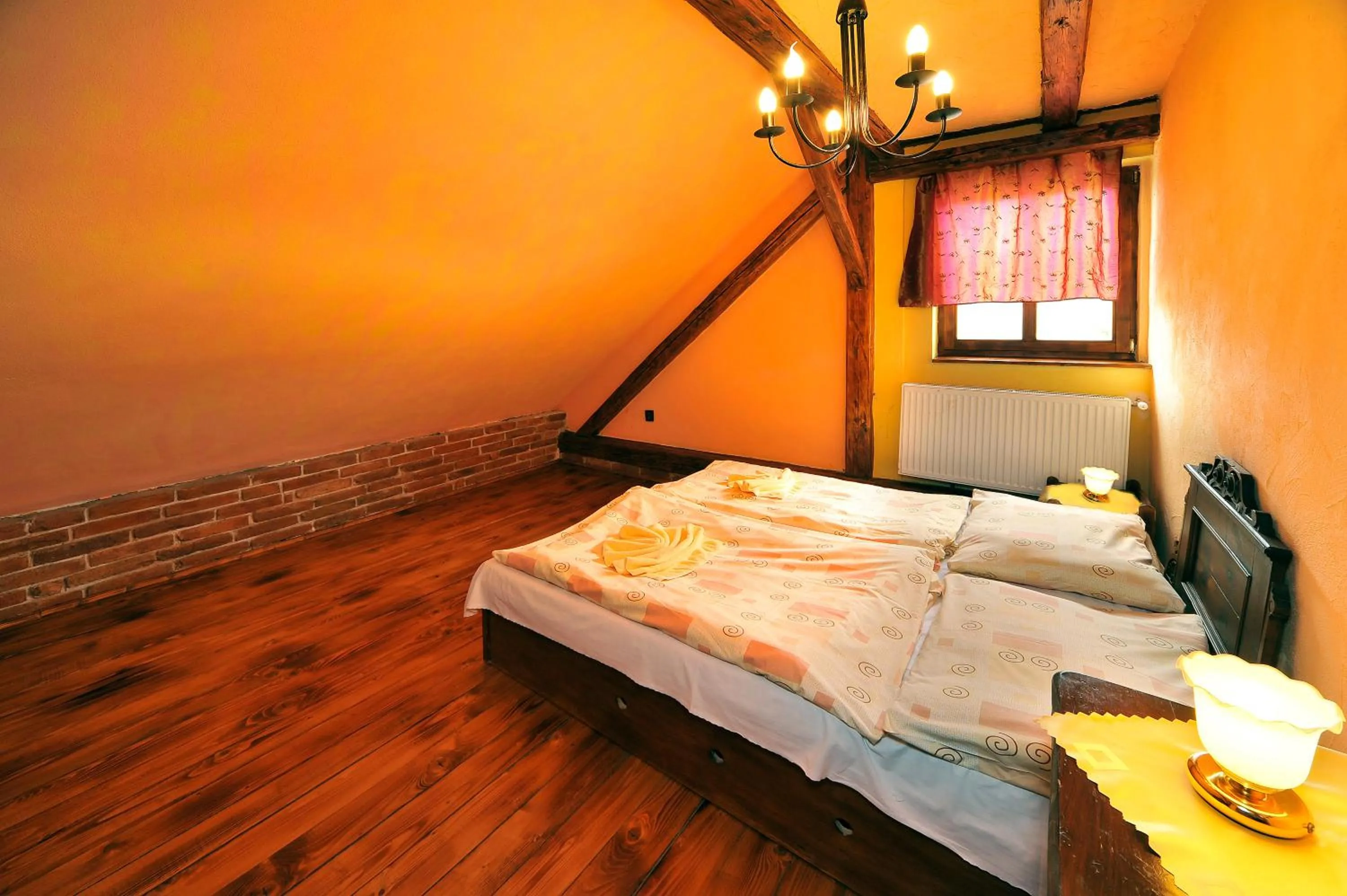 Decorative detail, Bed in Apartmány Village