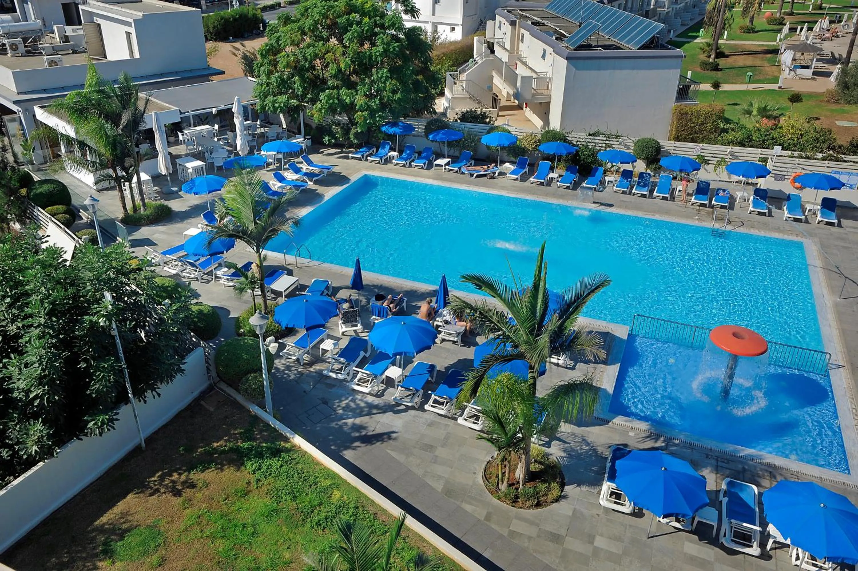 Swimming pool in Euronapa Hotel Apartments