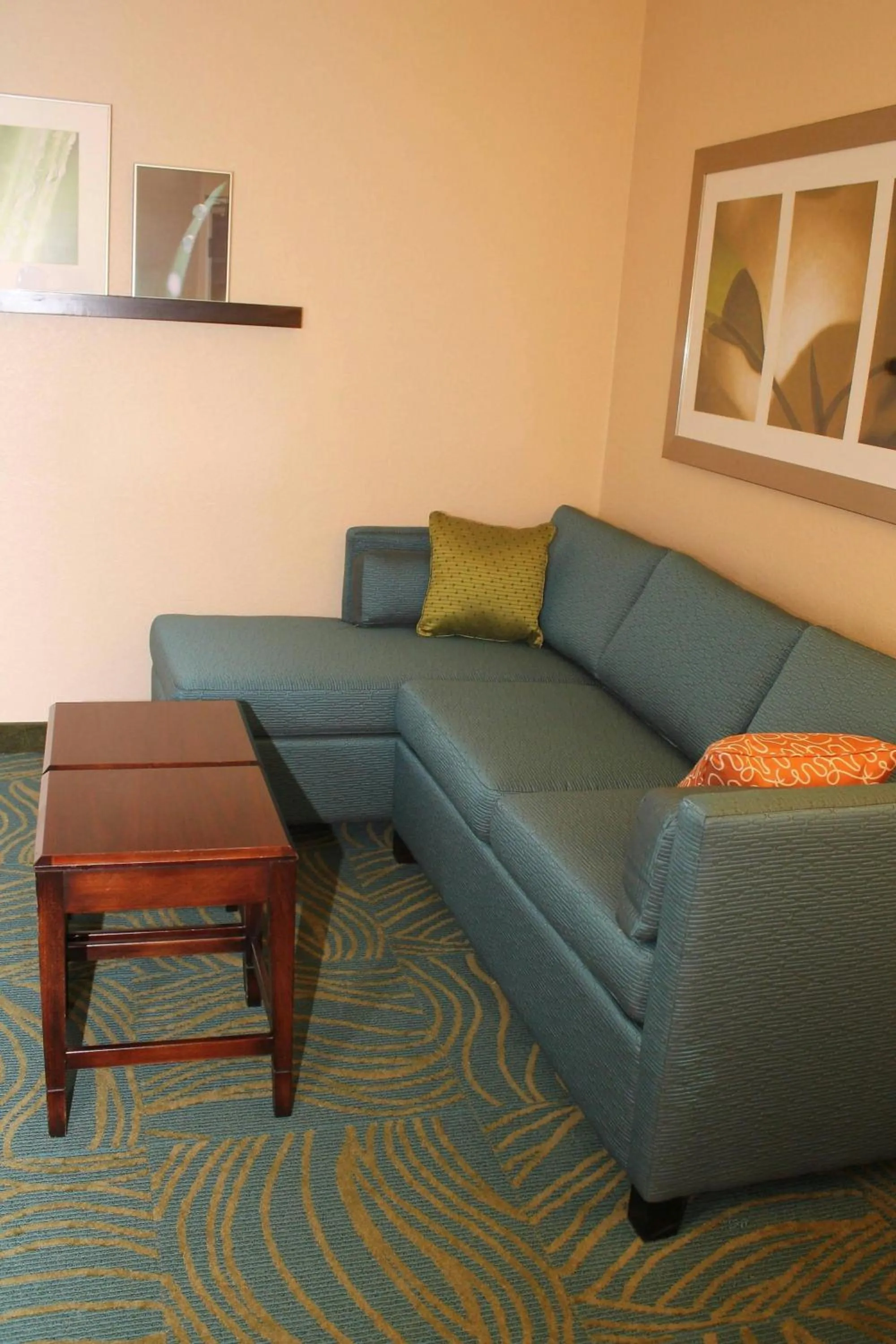 Living room in SpringHill Suites by Marriott Morgantown