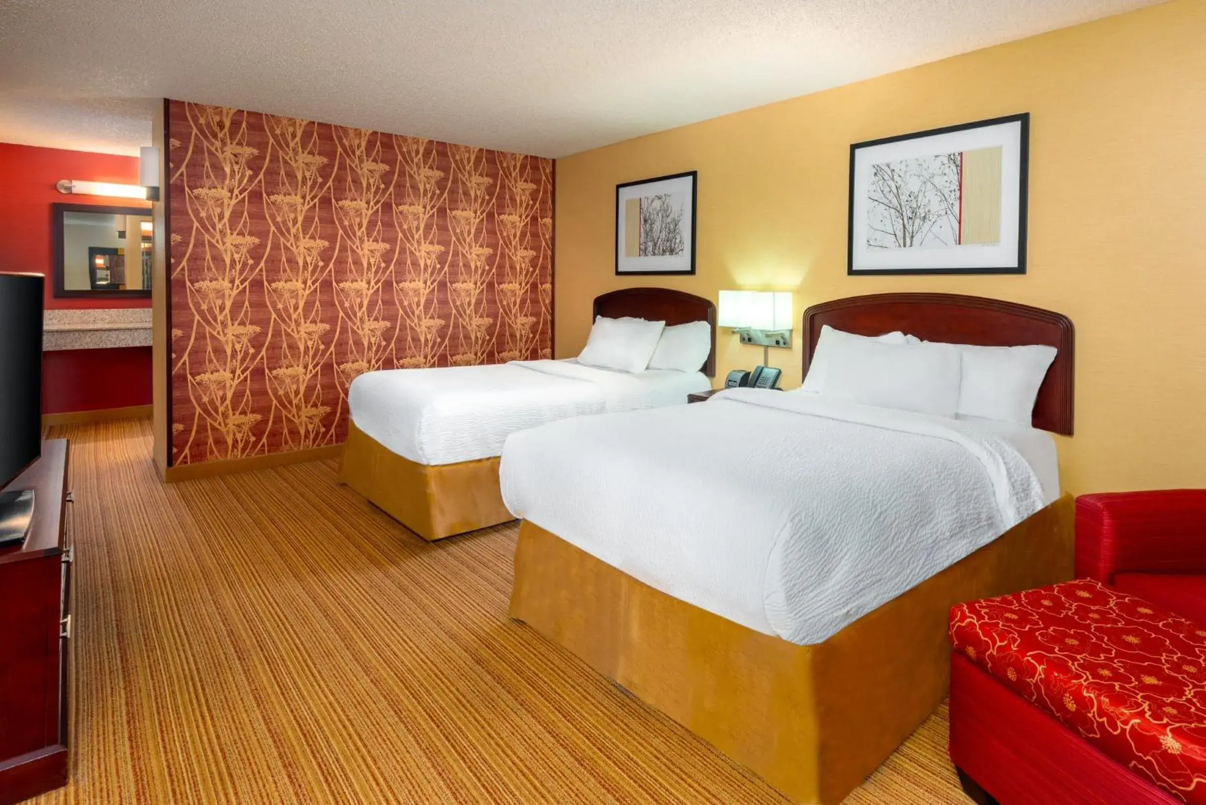 Queen Room with Two Queen Beds in Courtyard by Marriott Junction City Queen Room with Two Queen Beds in Courtyard by Marriott Junction City