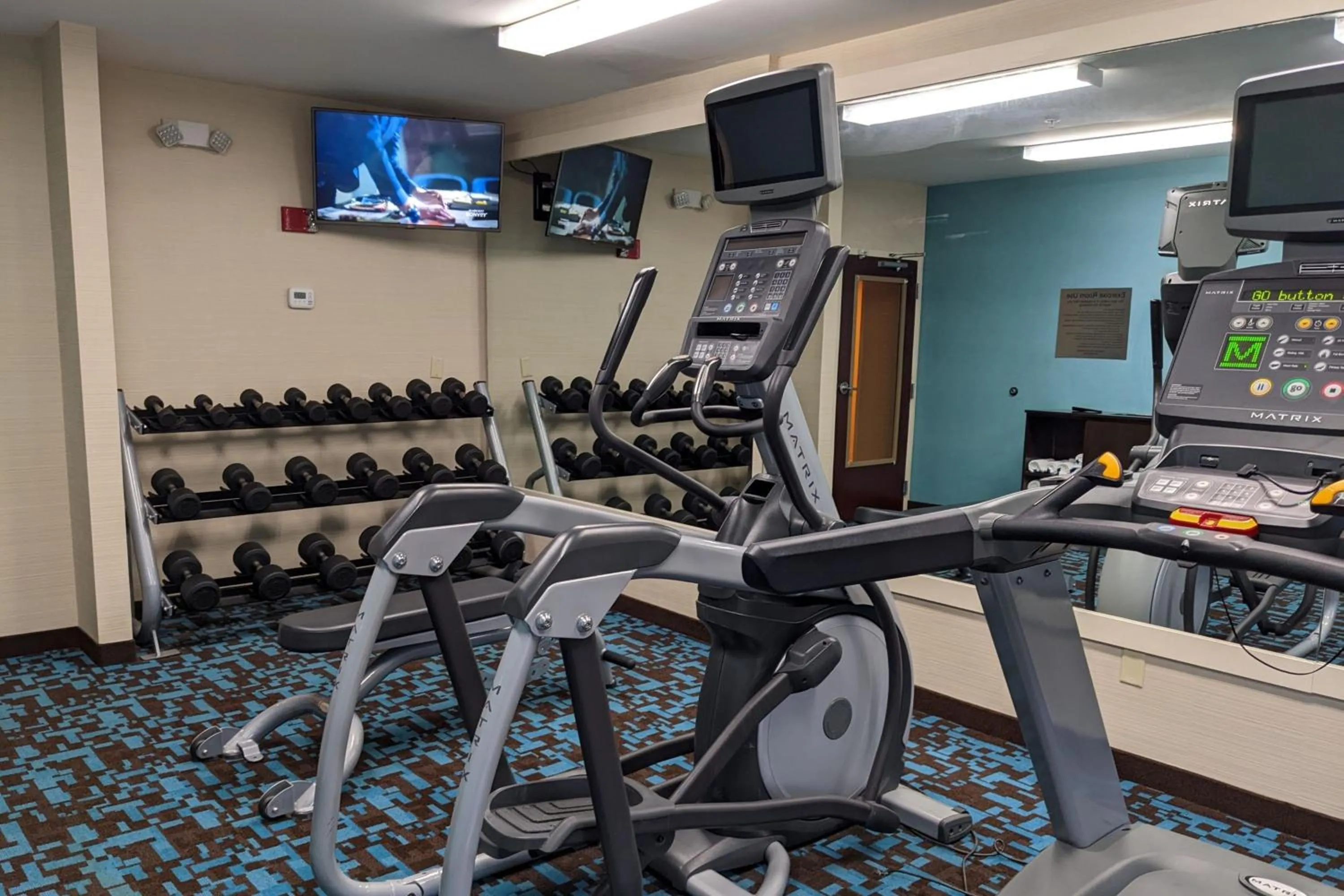 Fitness centre/facilities in Fairfield Inn Concord