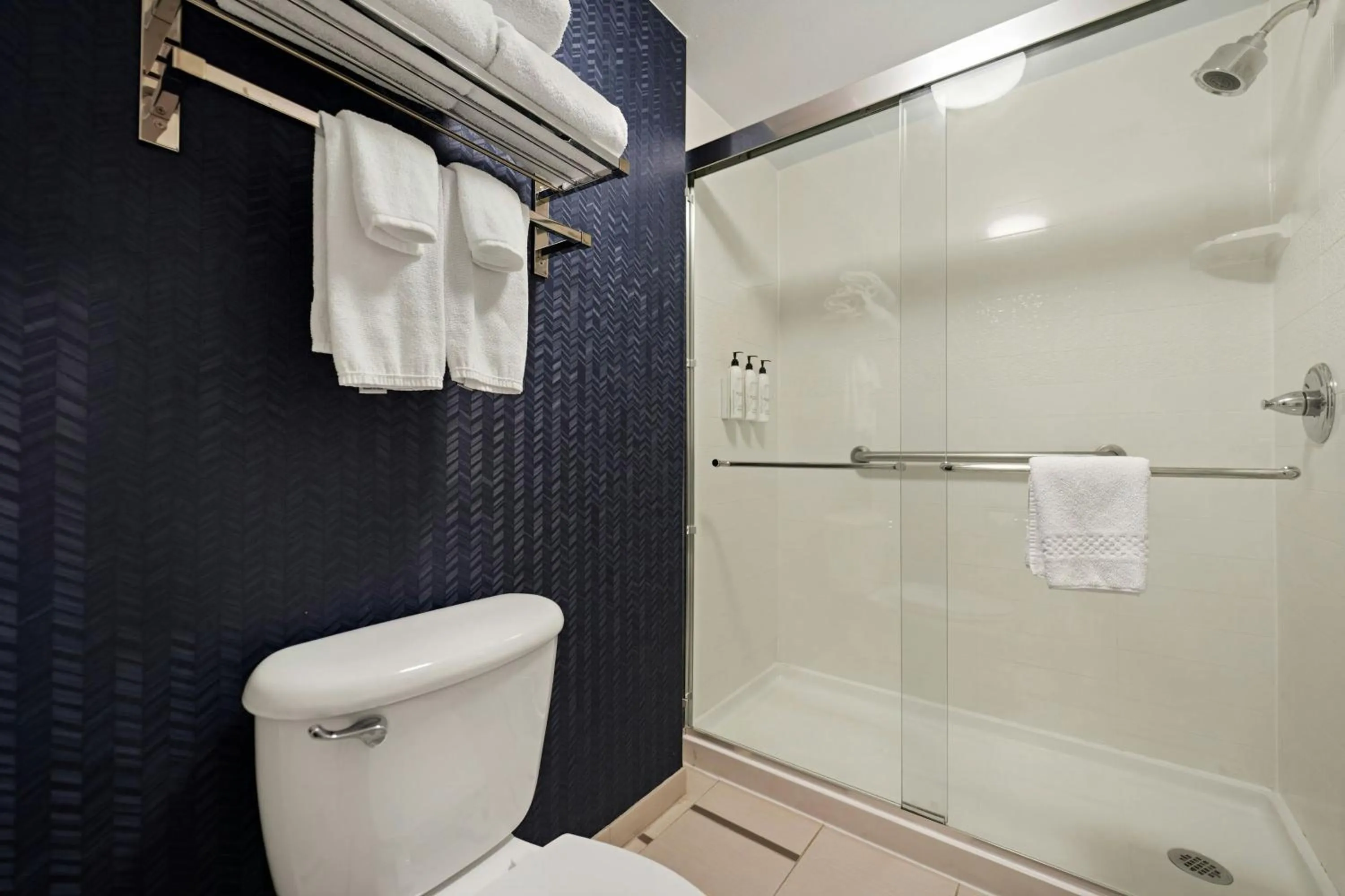 Bathroom in Fairfield Inn by Marriott Amesbury