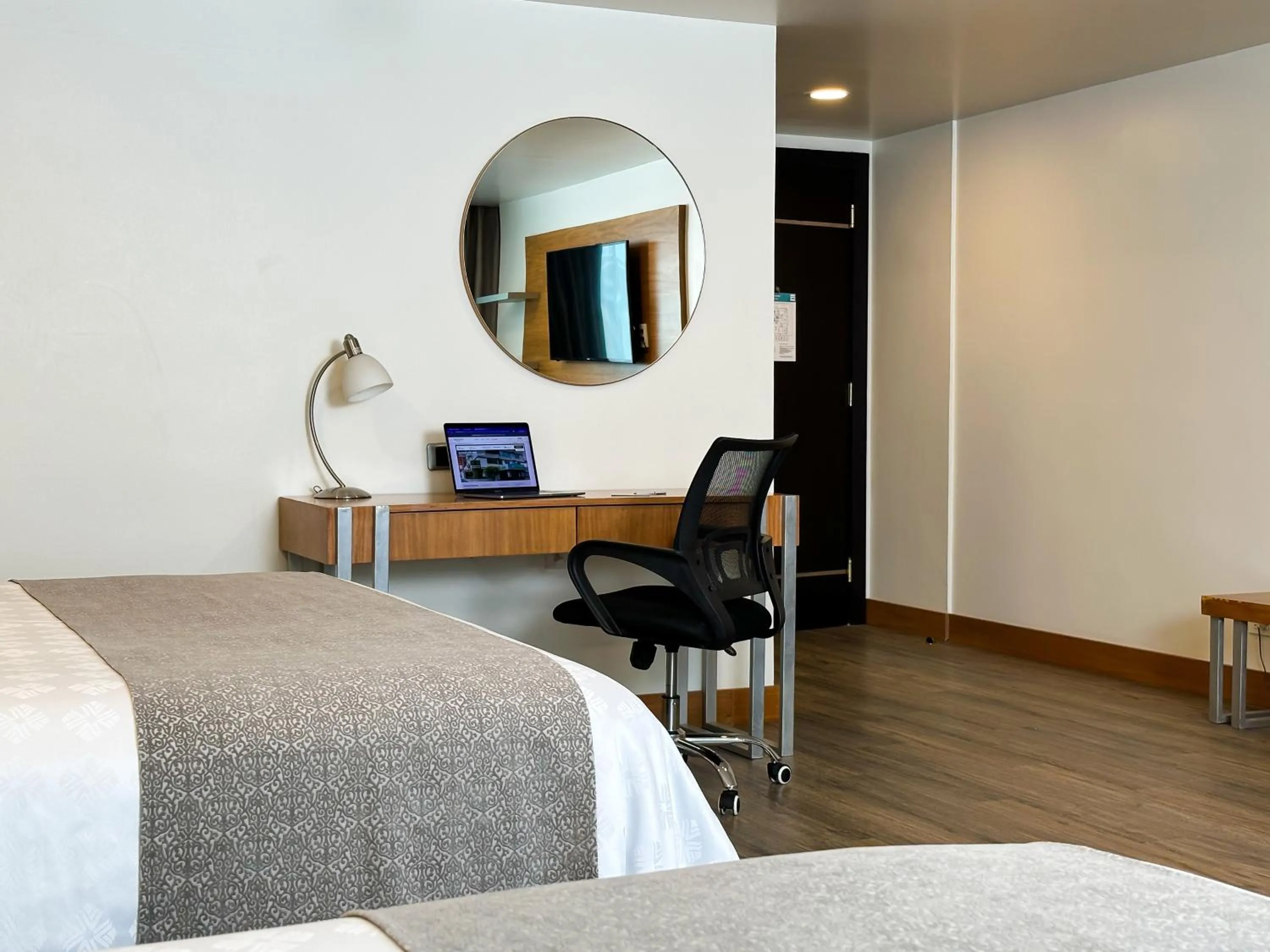 Bed in Wyndham Garden Quito