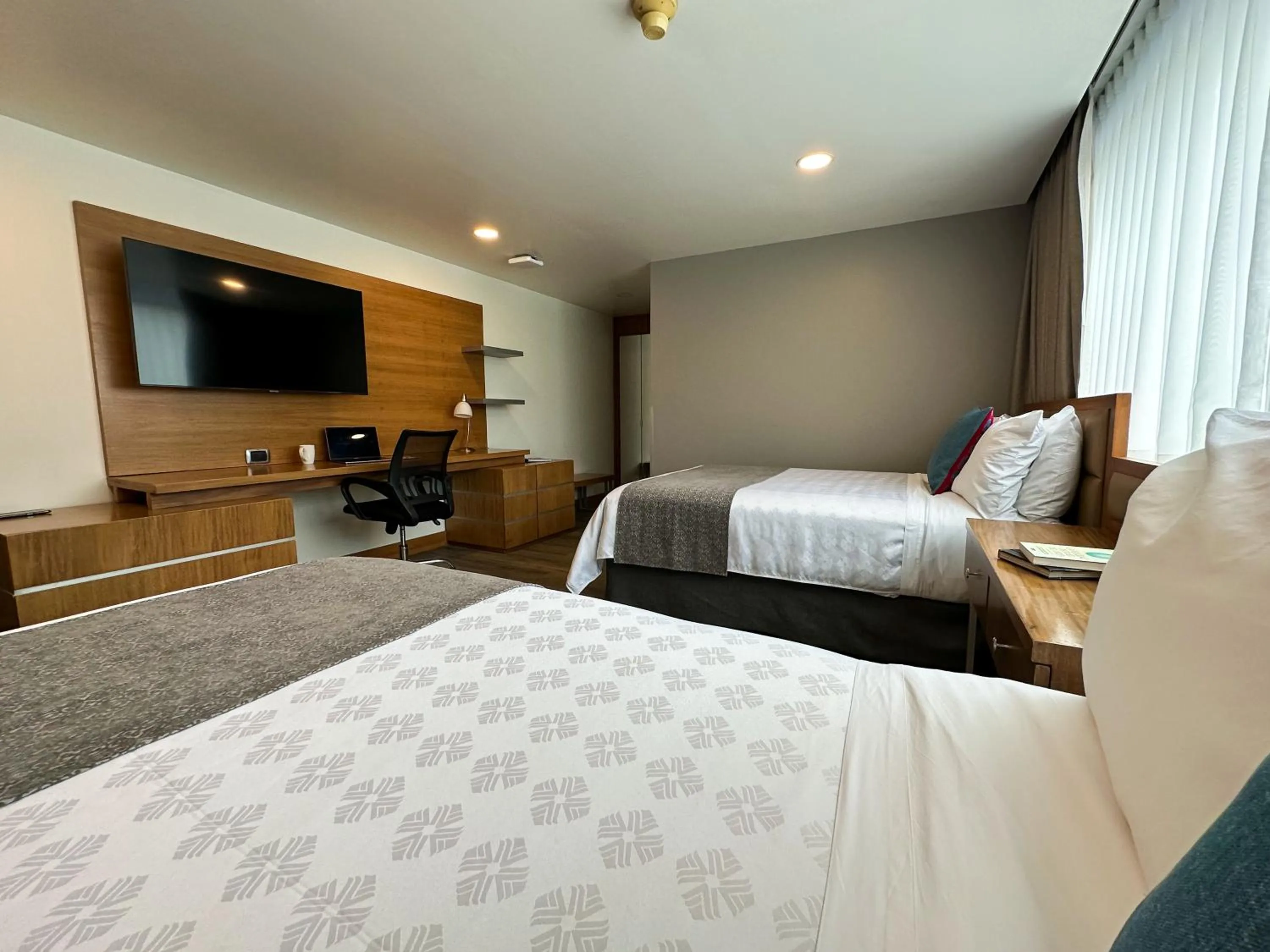 Bed in Wyndham Garden Quito