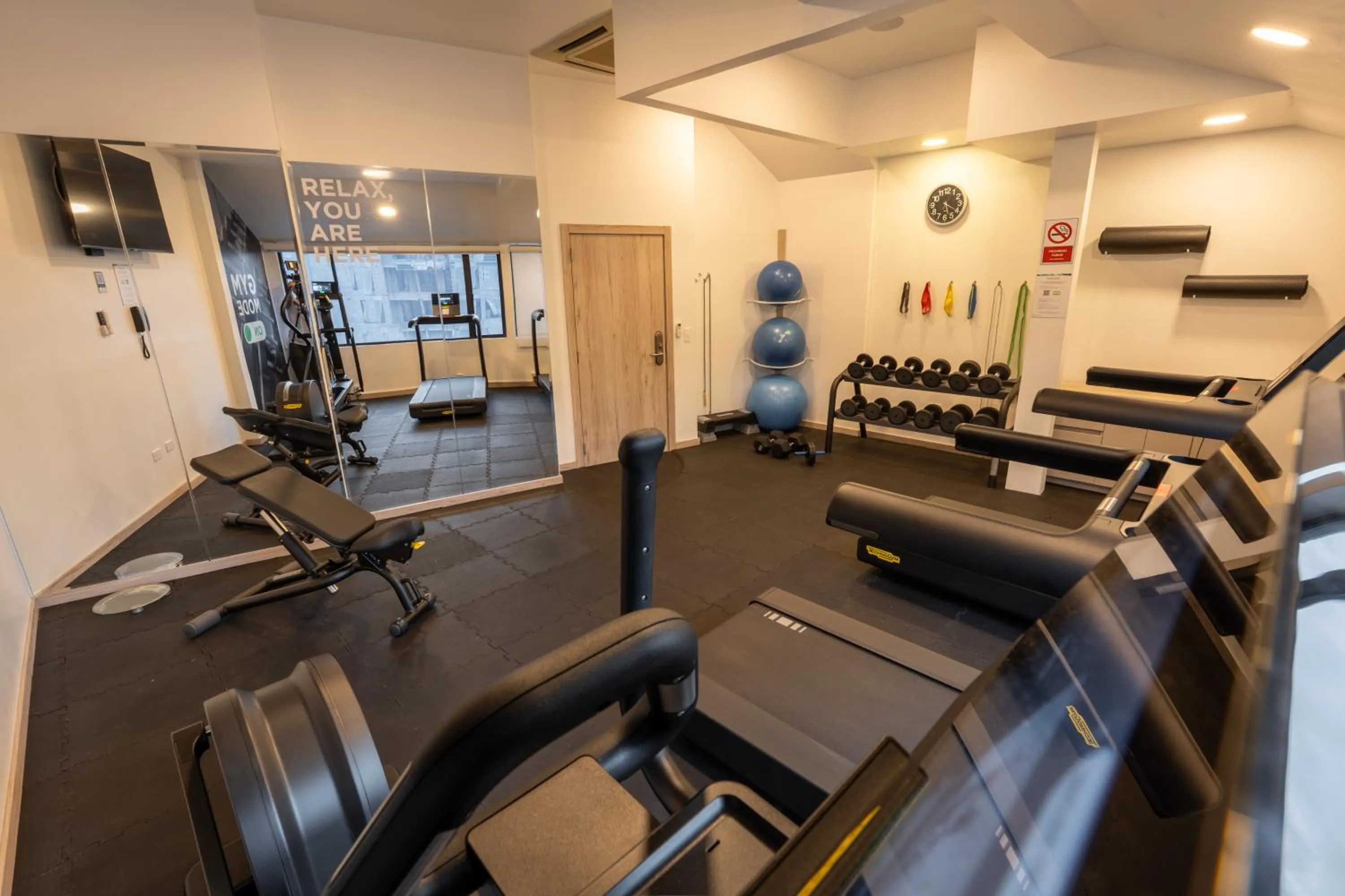 Fitness centre/facilities in Wyndham Garden Quito