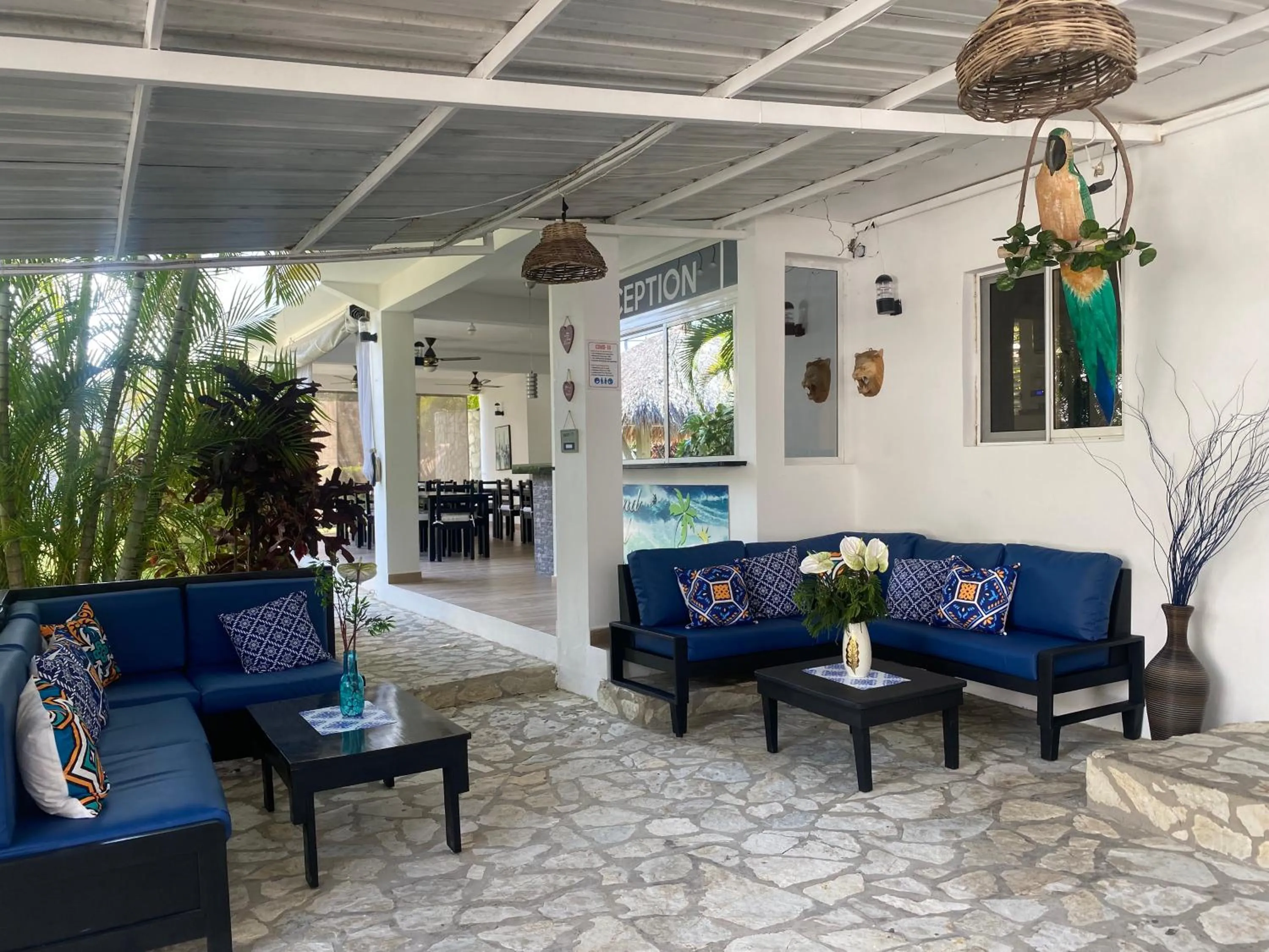 Living room in Diamond Hotel Cabarete