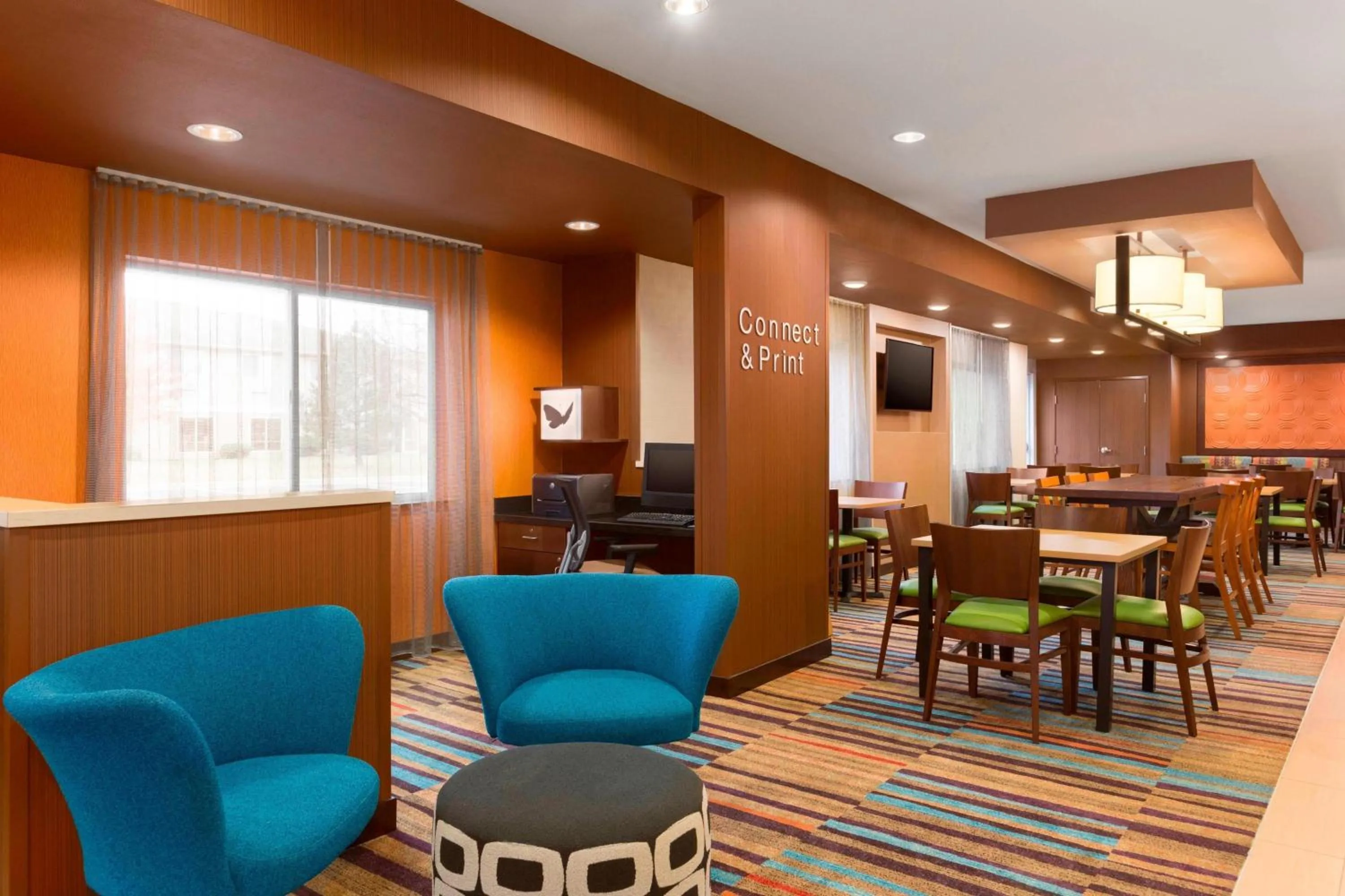 Lobby or reception in Fairfield Inn & Suites by Marriott Mankato