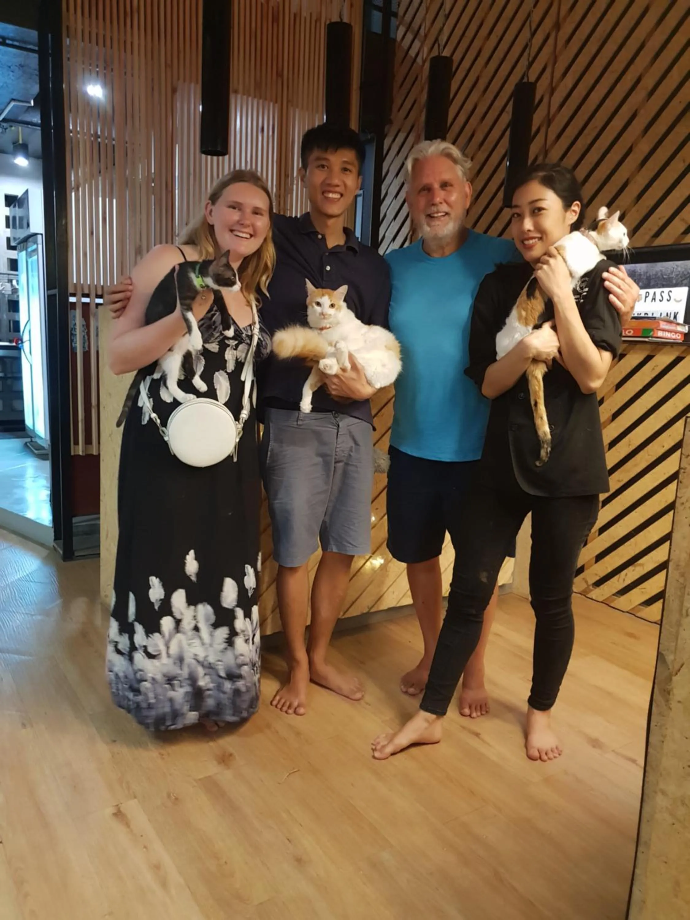 People in Hugger Hostel