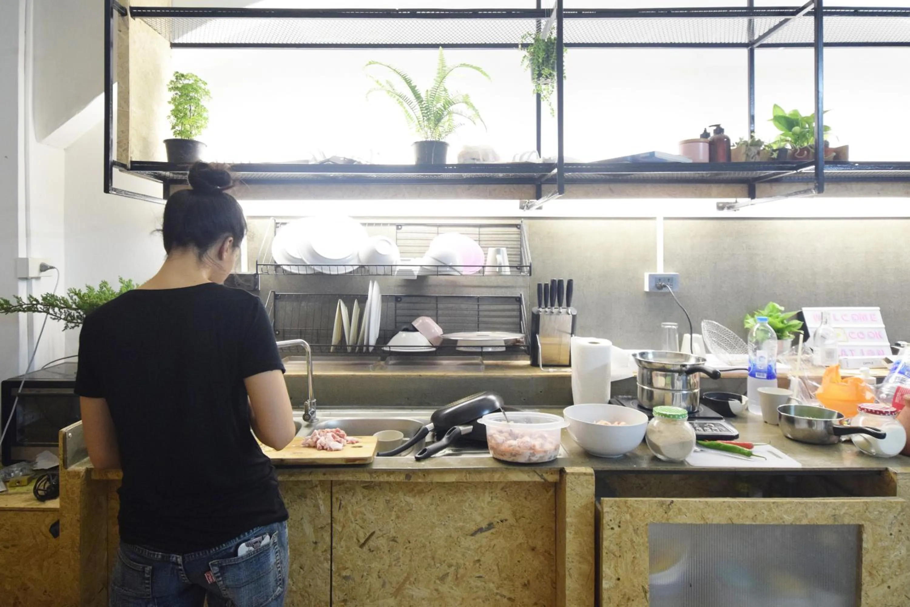 People in Hugger Hostel