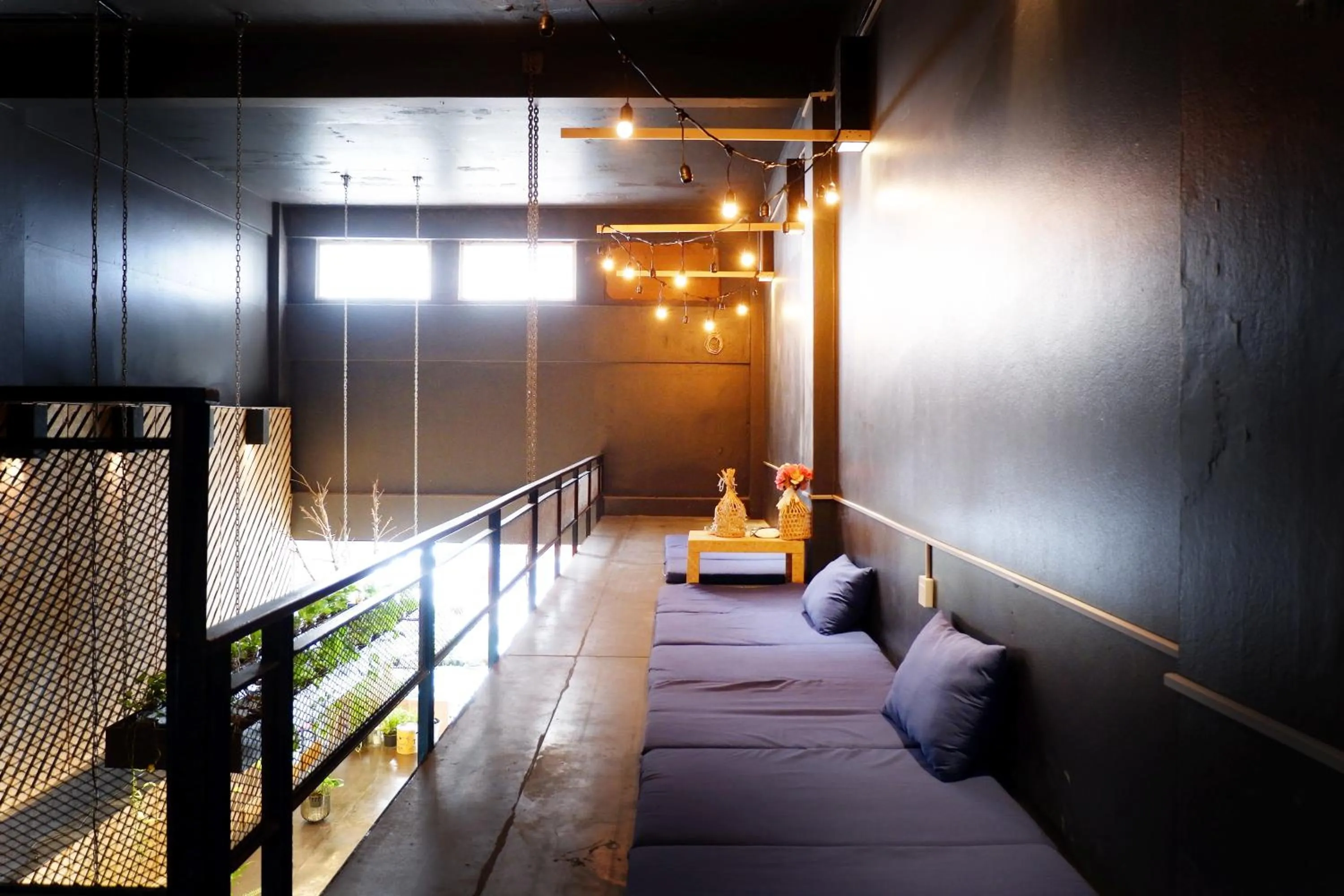 Lobby or reception in Hugger Hostel