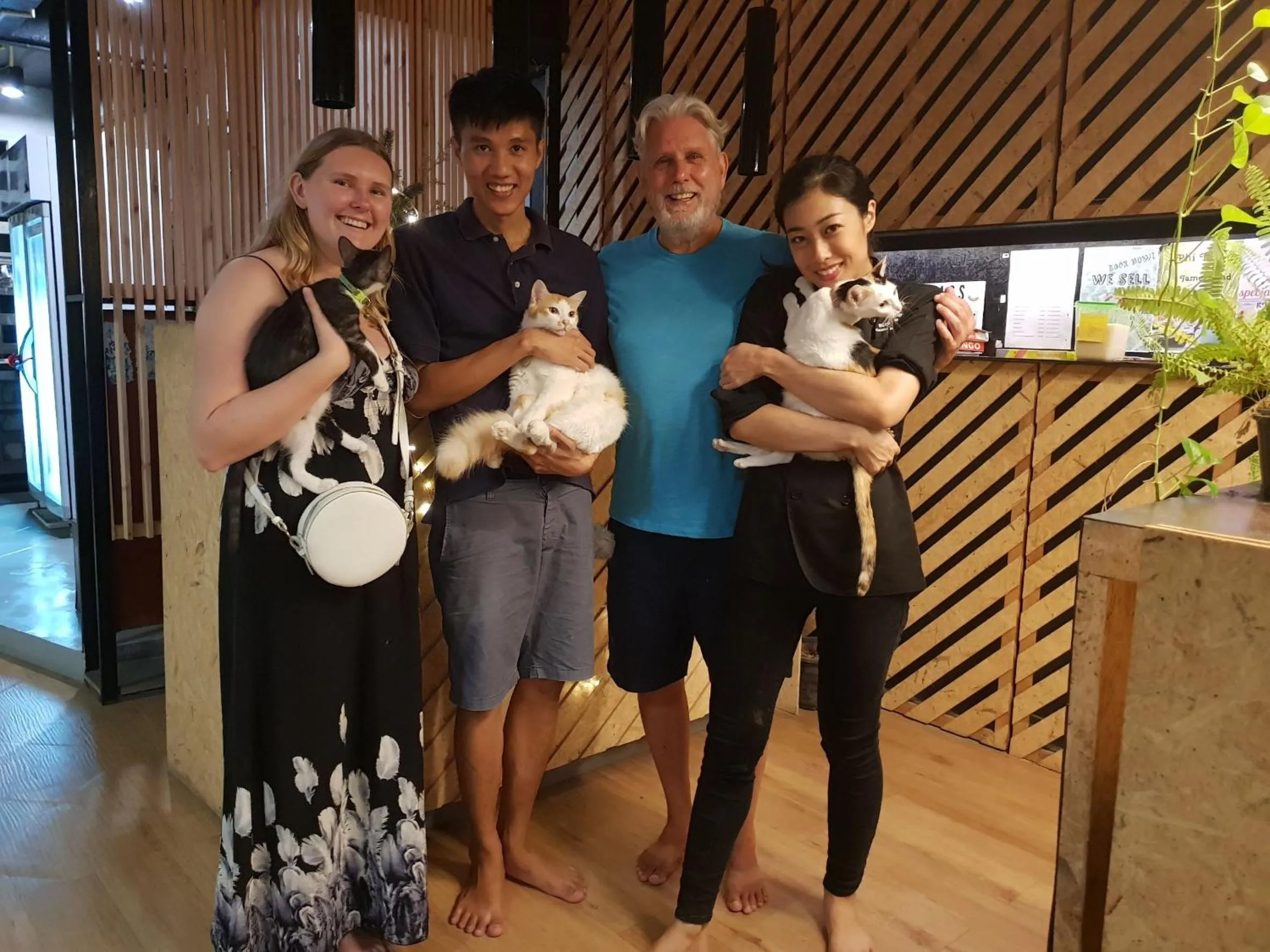 People in Hugger Hostel