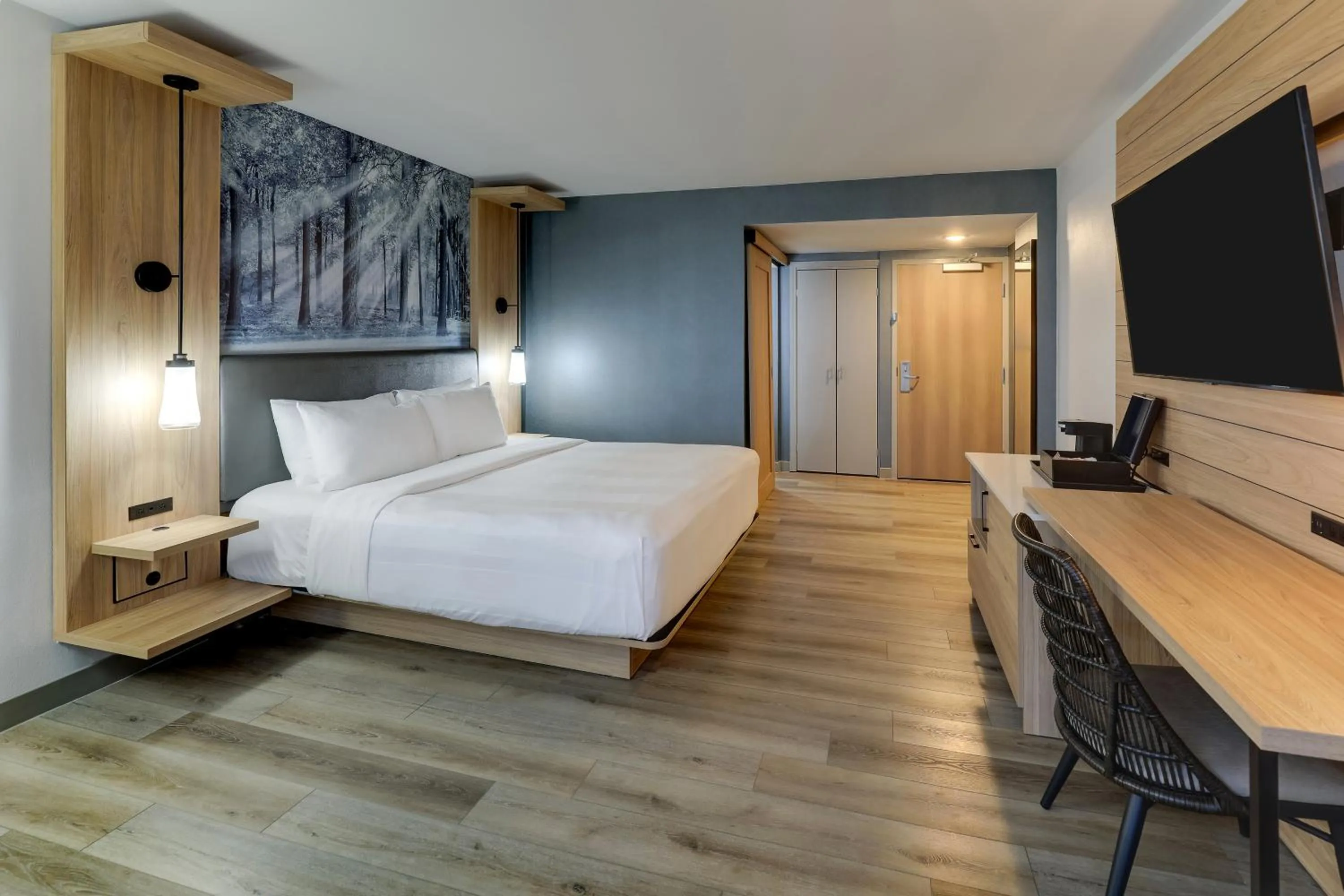 Bedroom, Bed in Mobile Marriott