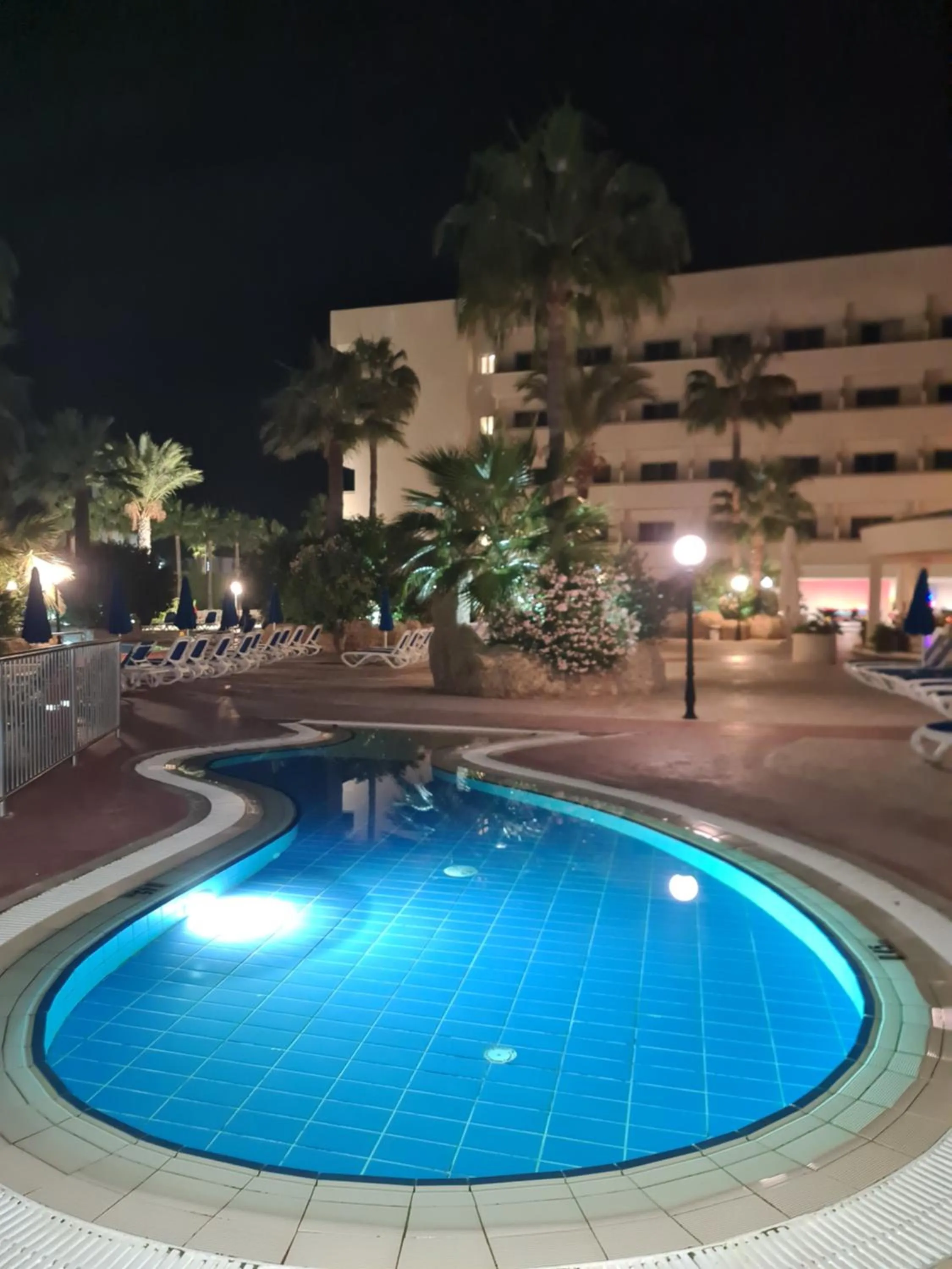 Swimming pool in Nissiana Hotel & Bungalows