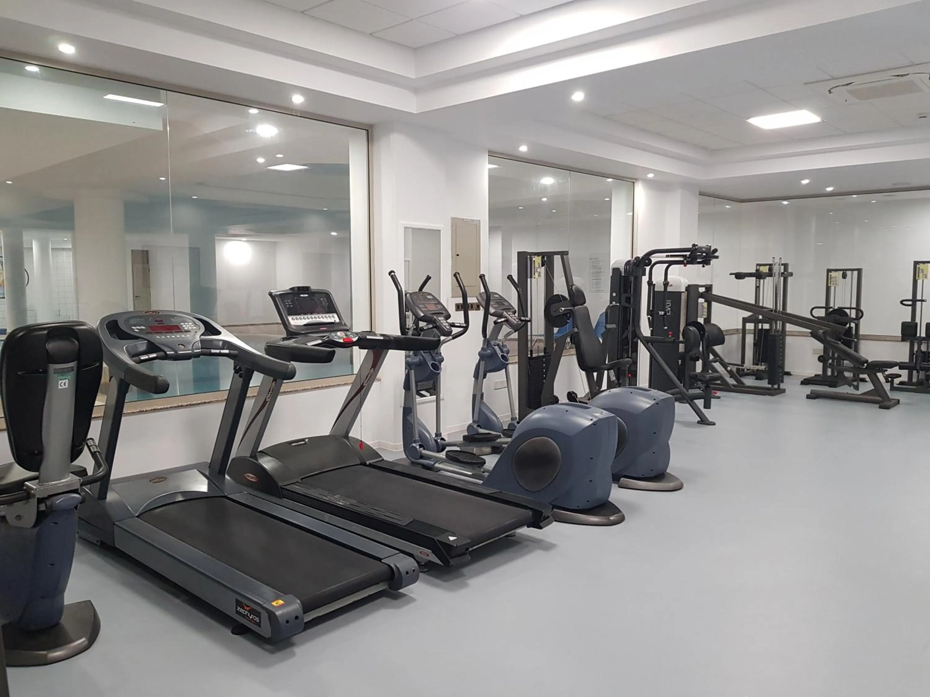 Fitness centre/facilities in Nissiana Hotel & Bungalows