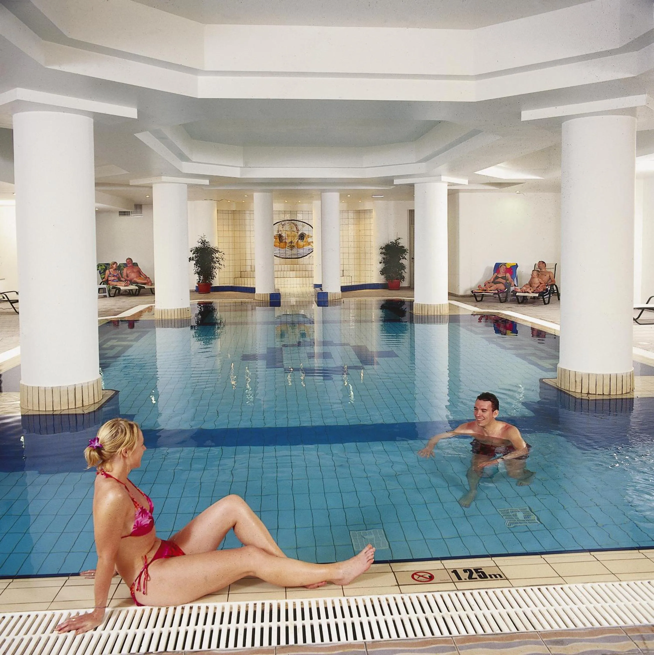 Swimming pool in Nissiana Hotel & Bungalows