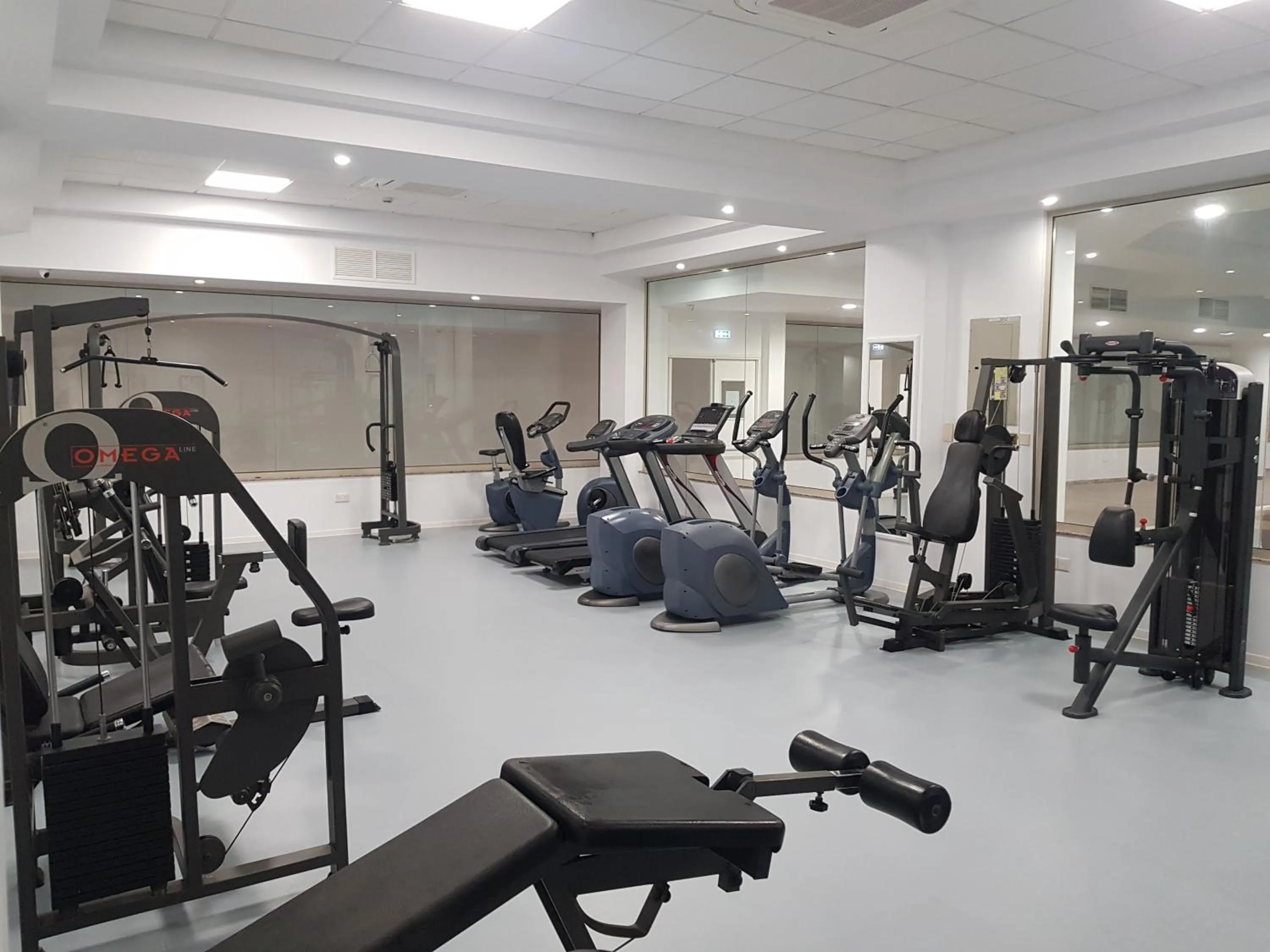 Fitness centre/facilities in Nissiana Hotel & Bungalows