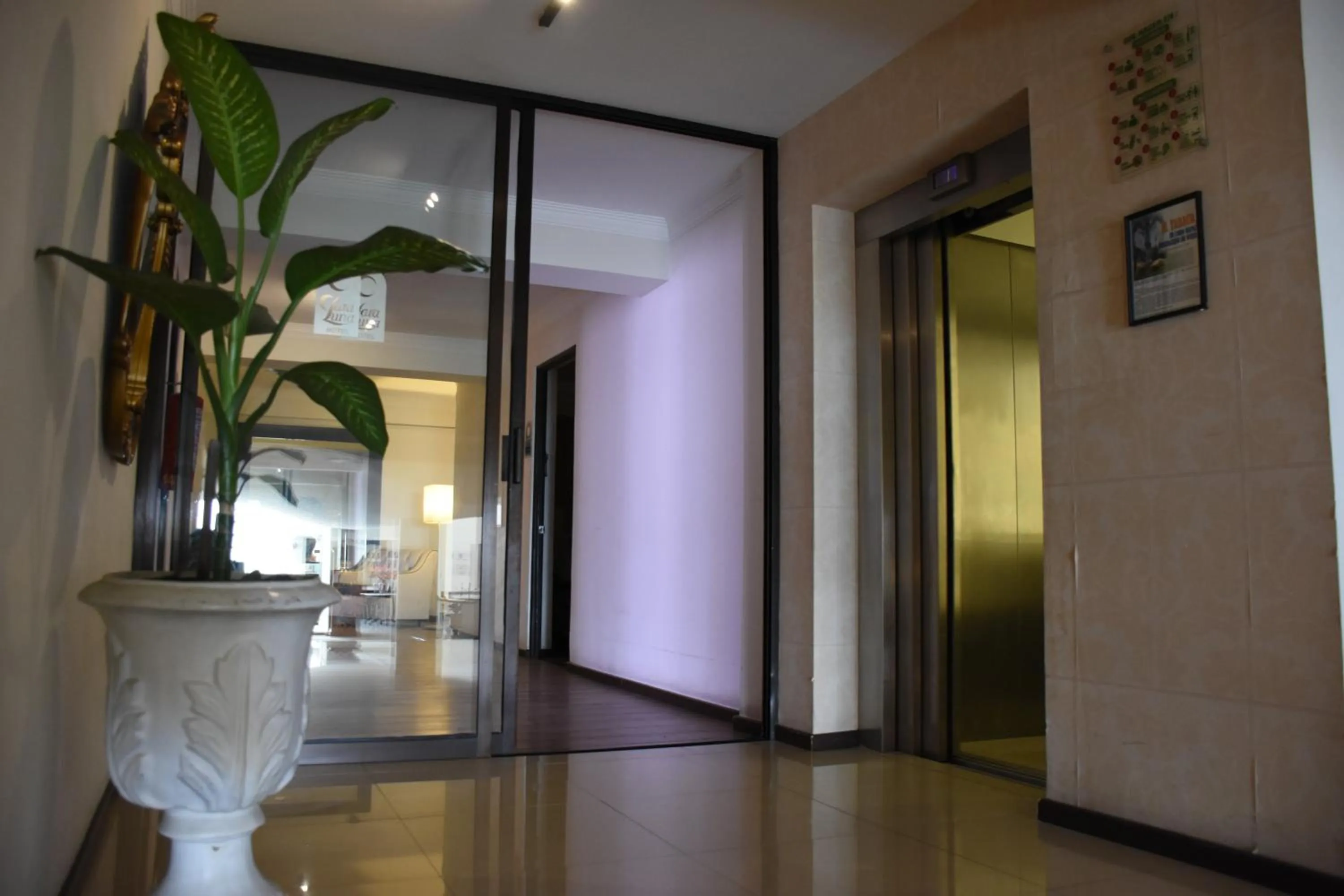 Decorative detail in Hotel Clara Luna