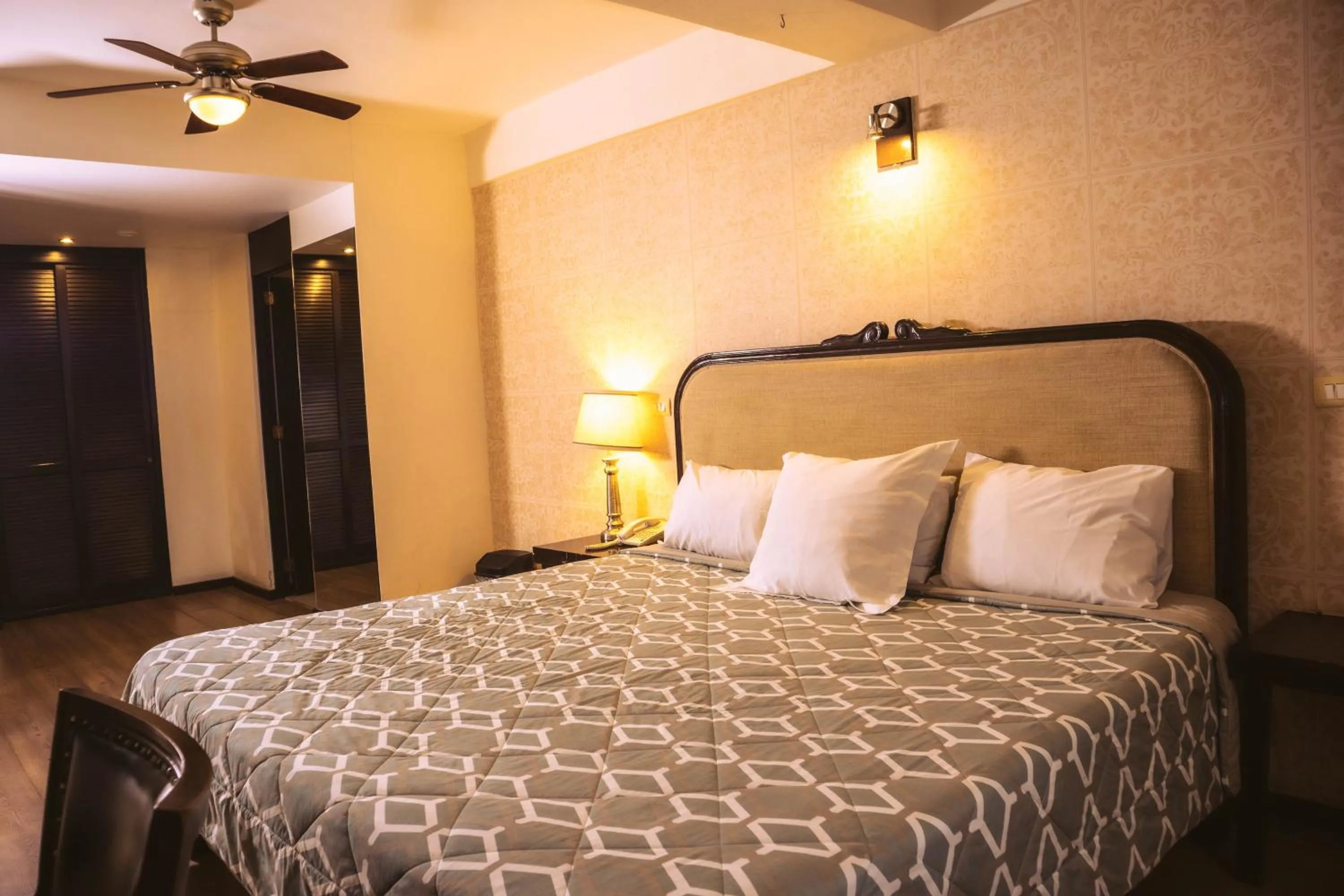 Bed in Hotel Clara Luna