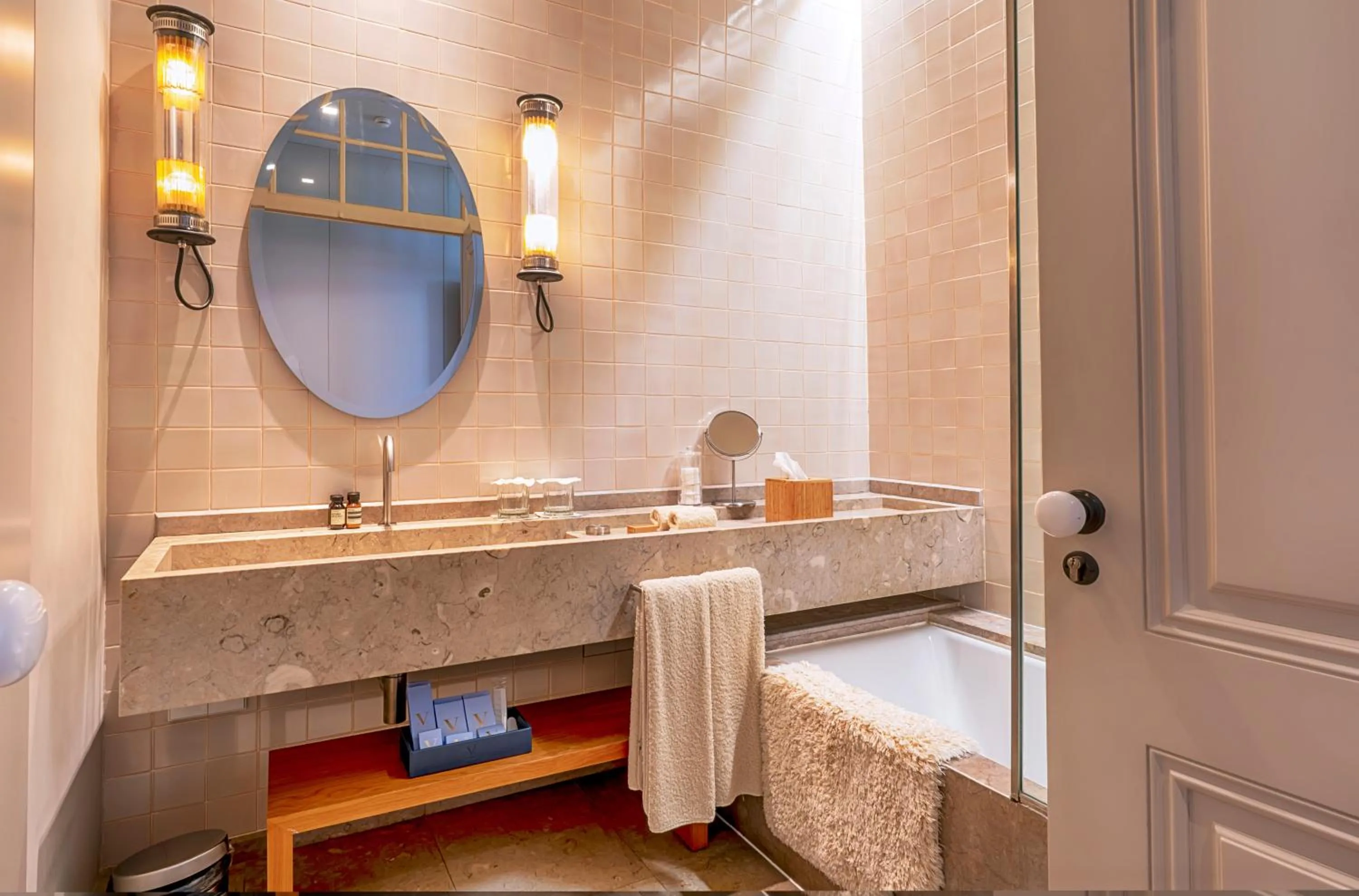 Bathroom in Verride Palácio Santa Catarina