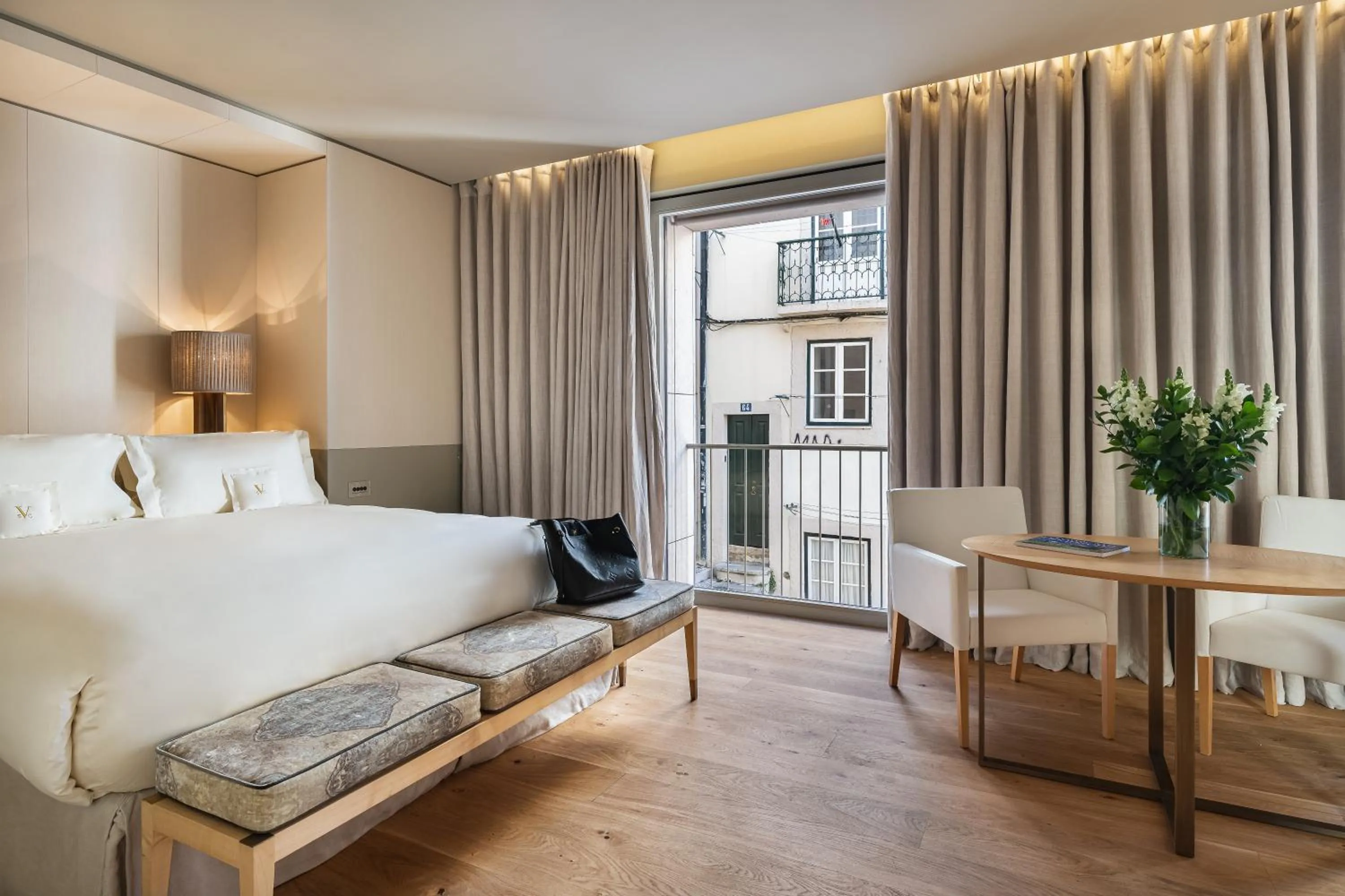 Bed in Verride Palácio Santa Catarina