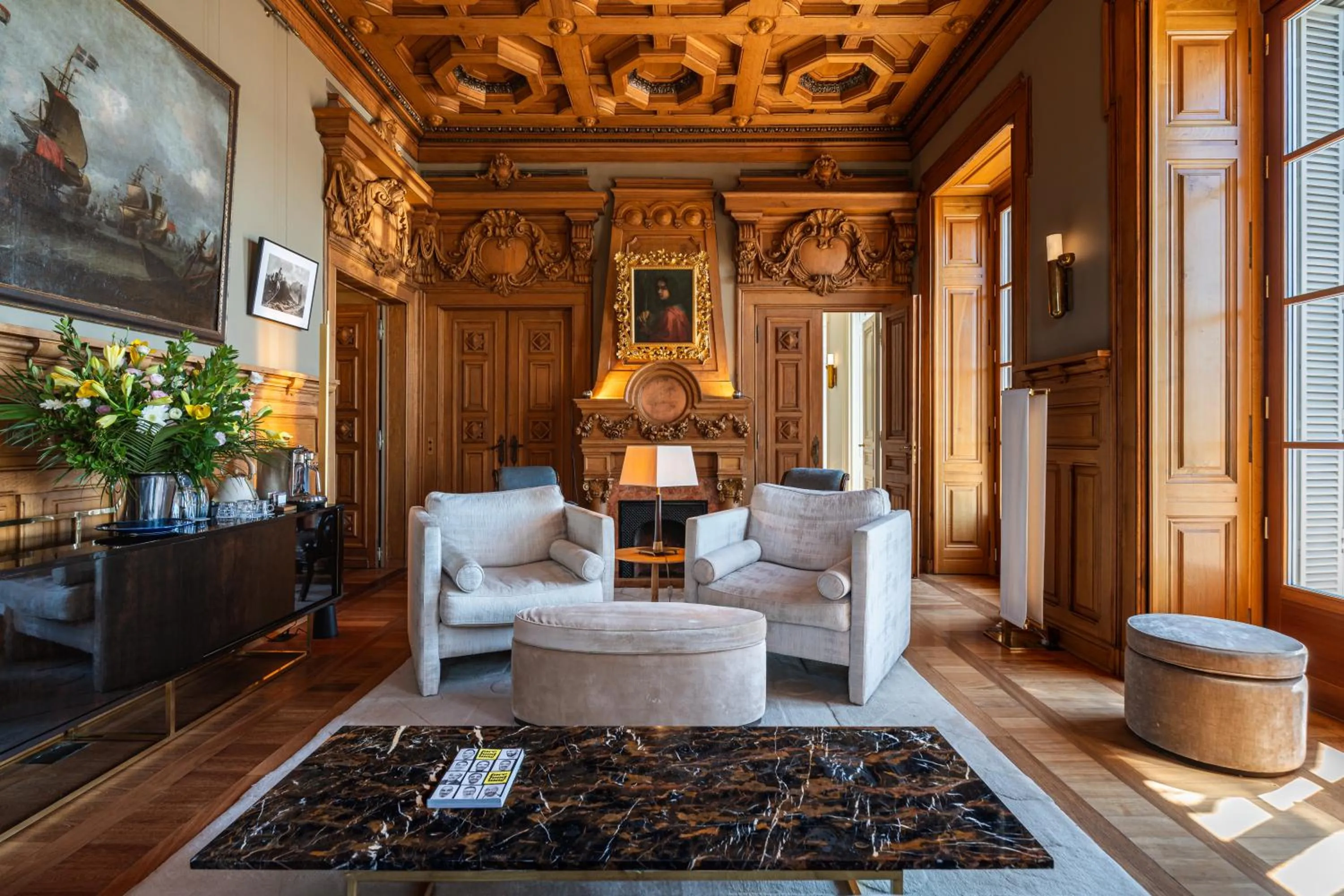 Living room in Verride Palácio Santa Catarina