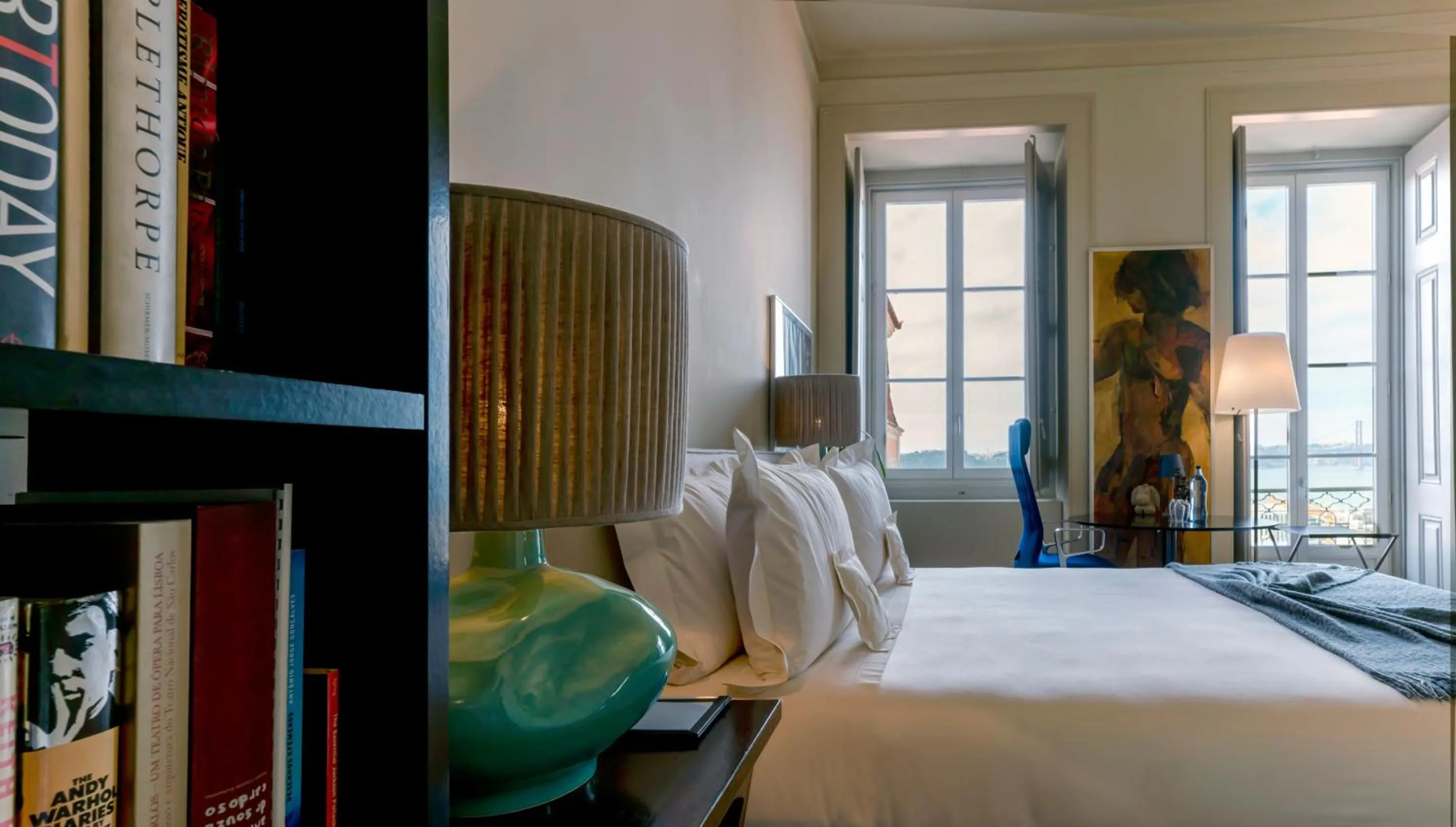 Bed in Verride Palácio Santa Catarina