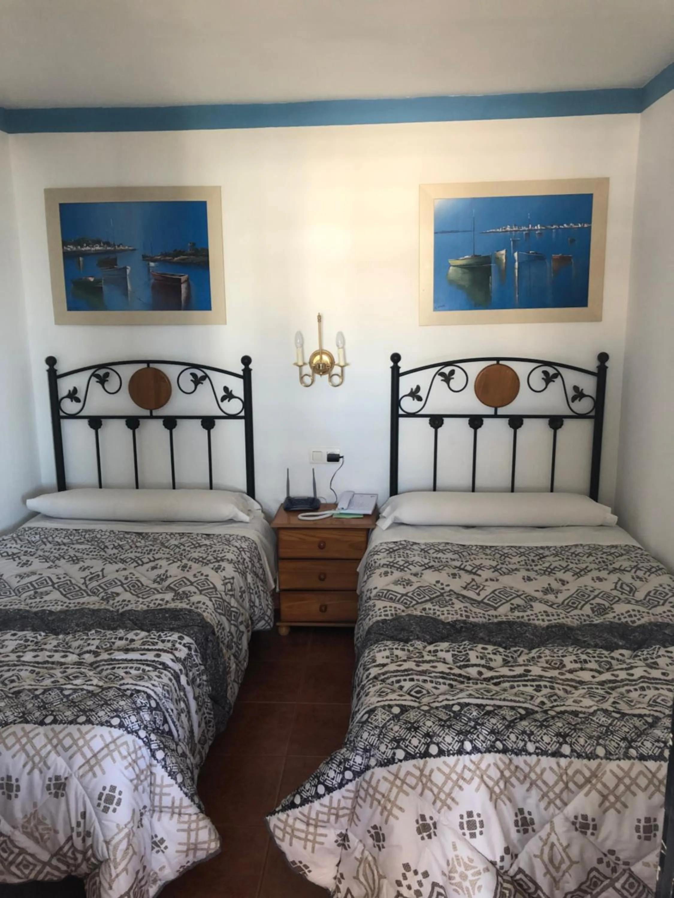 Bed in Apartamentos Mediterraneo