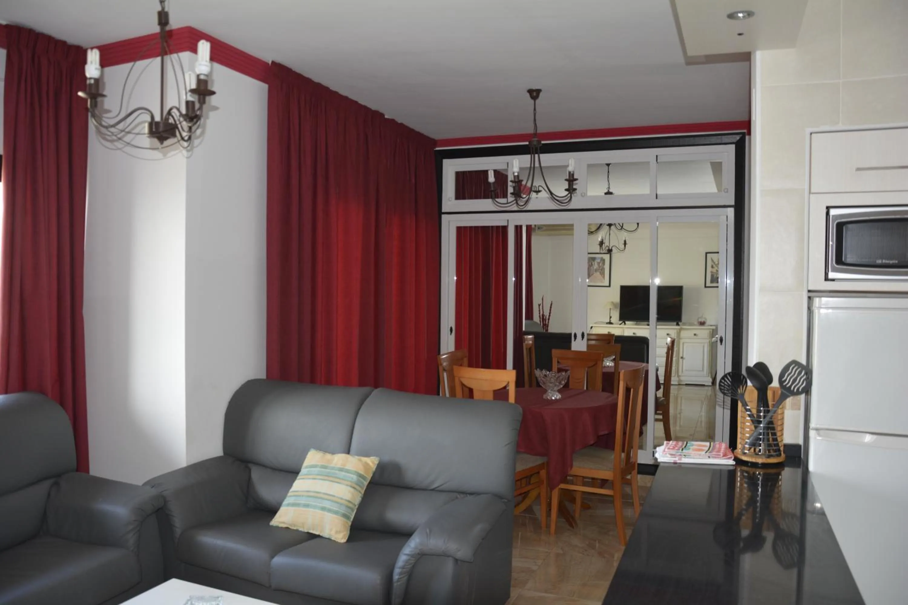 Living room in Apartamentos Mediterraneo