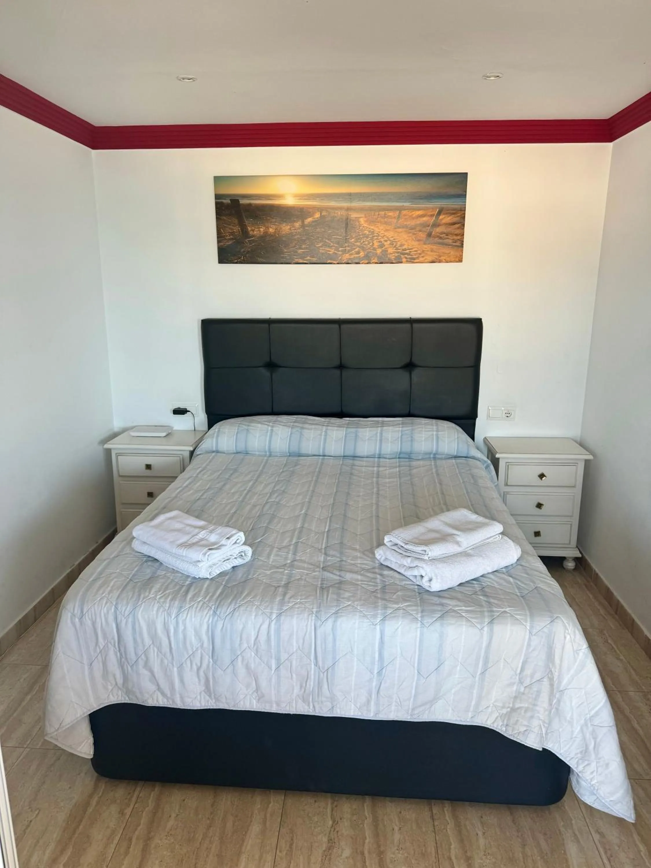 Bed in Apartamentos Mediterraneo