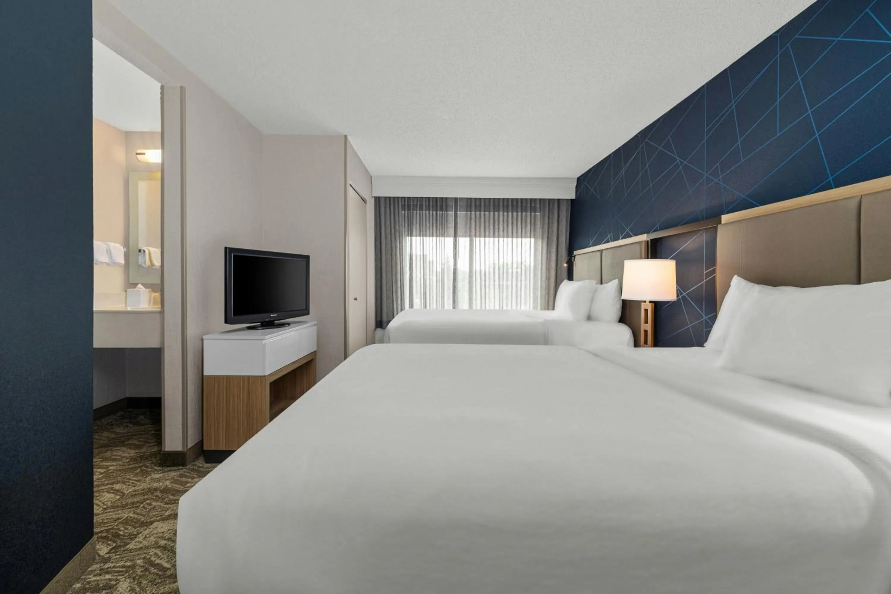 Bedroom, Bed in SpringHill Suites Minneapolis West St. Louis Park