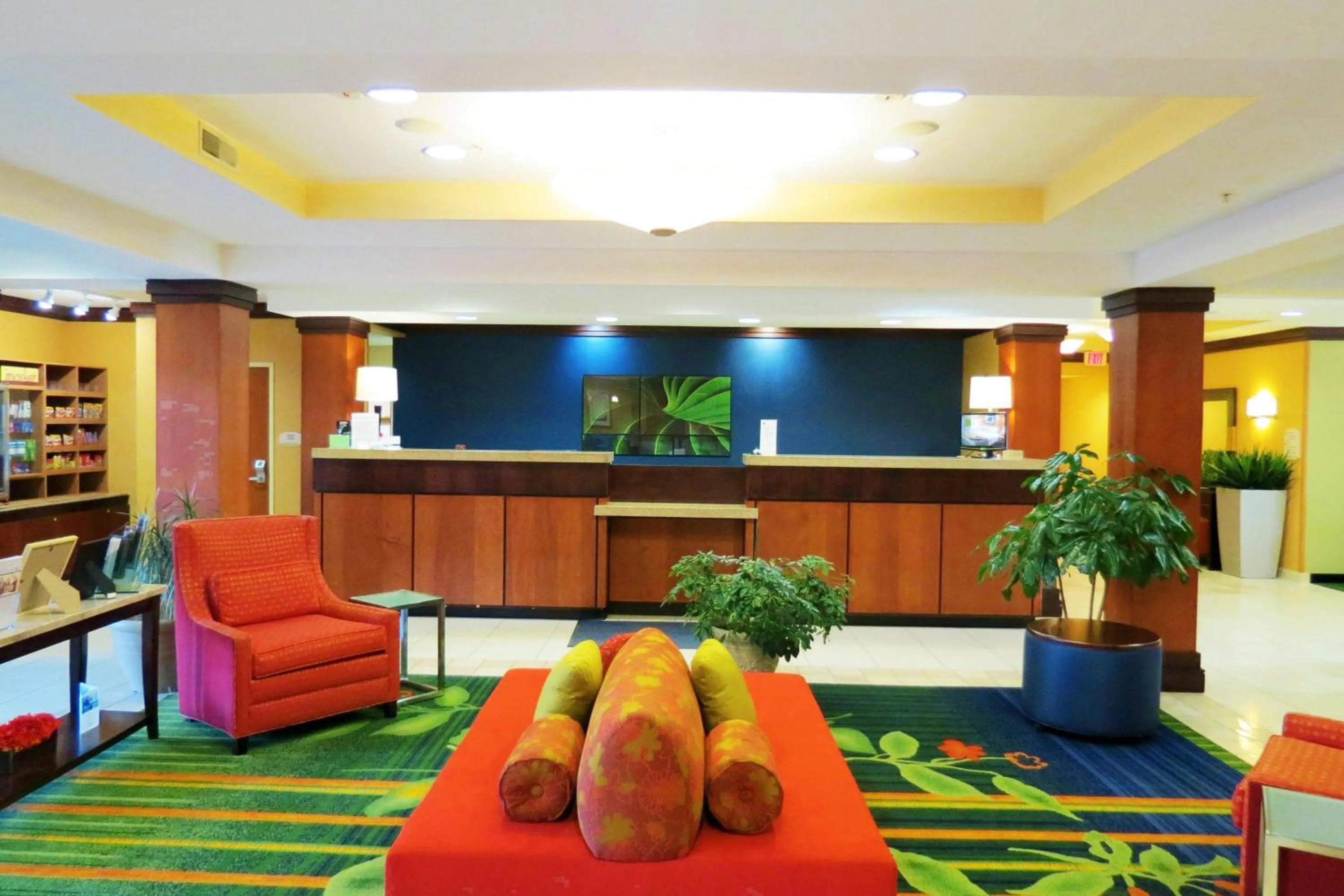Lobby or reception in Fairfield Inn & Suites Mount Vernon Rend Lake
