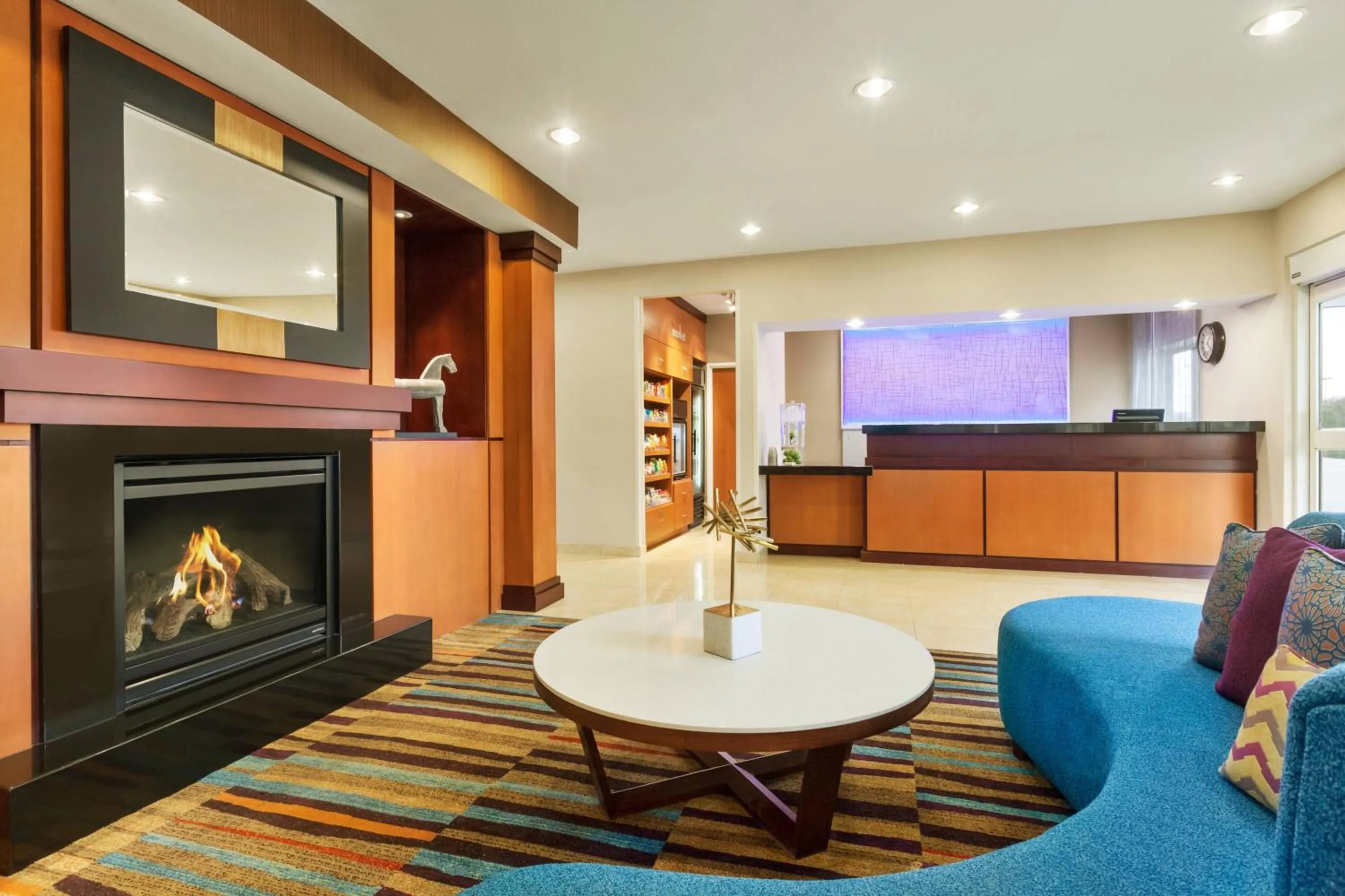 Lobby or reception in Fairfield Inn & Suites Omaha East/Council Bluffs, IA