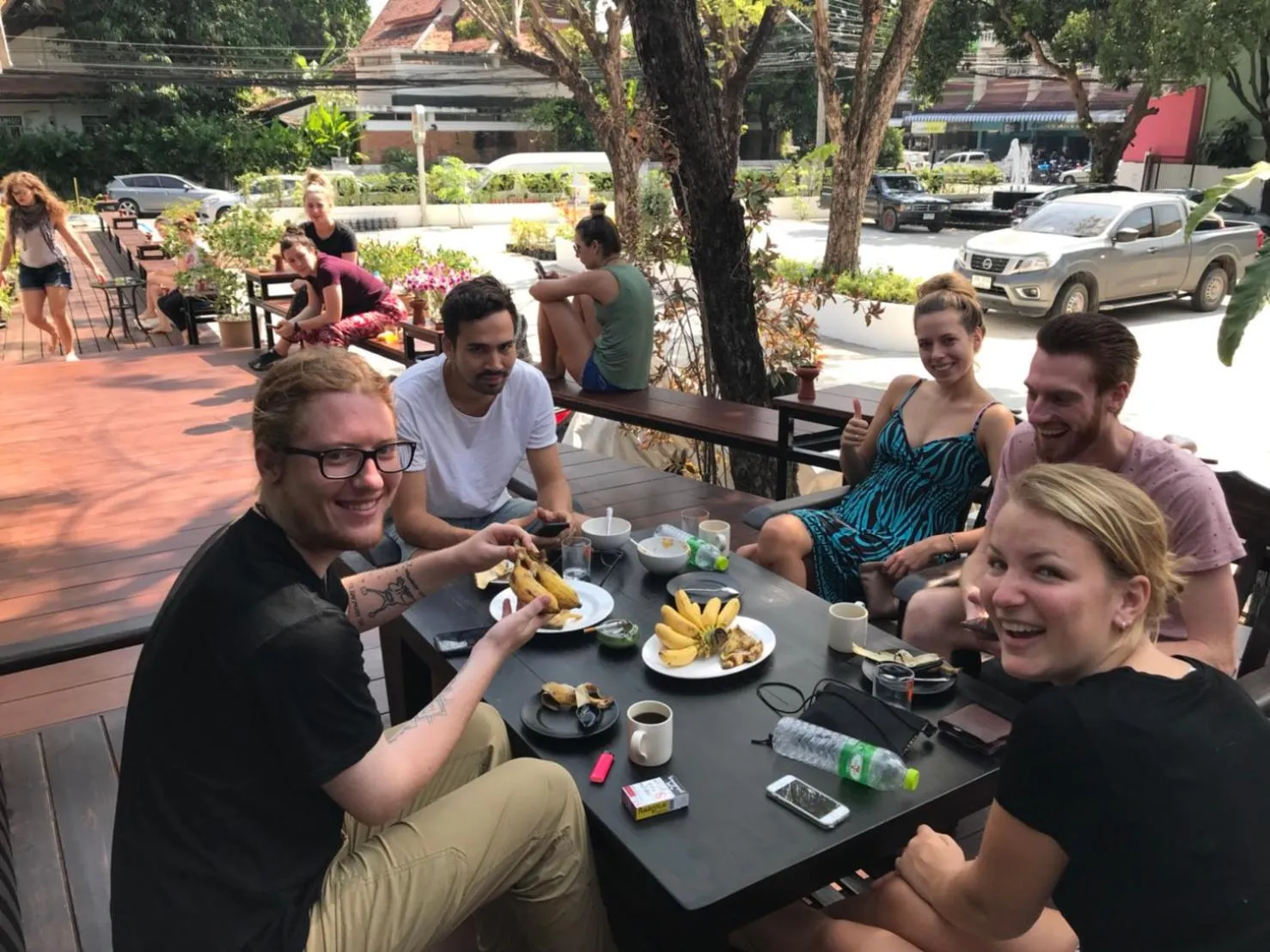 People in Chiangmai Midpoint Activity Hostel