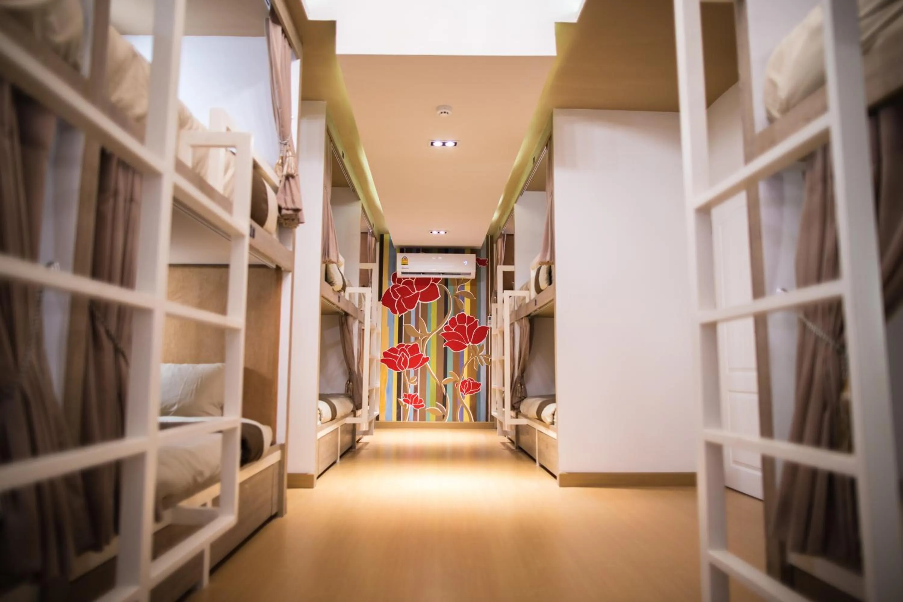 Photo of the whole room in Chiangmai Midpoint Activity Hostel