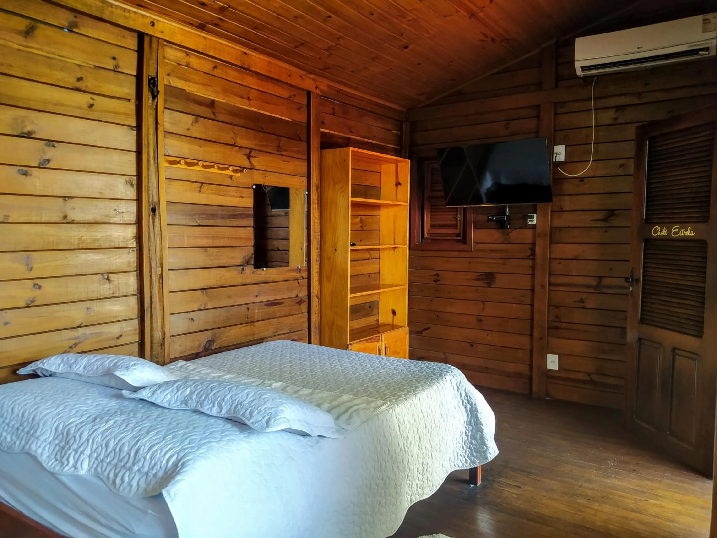 Bed in Pousada Sahara