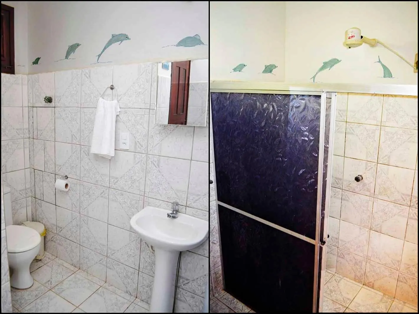 Bathroom in Pousada Sahara