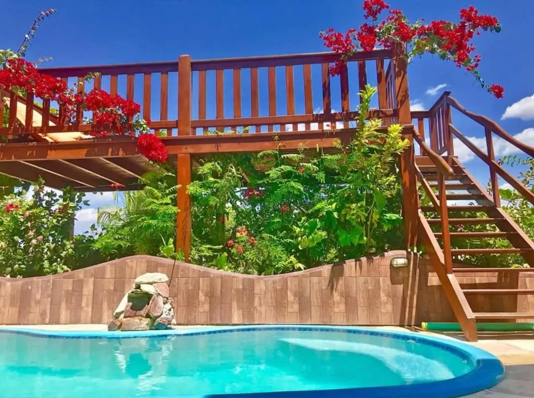 Garden in Pousada Sahara