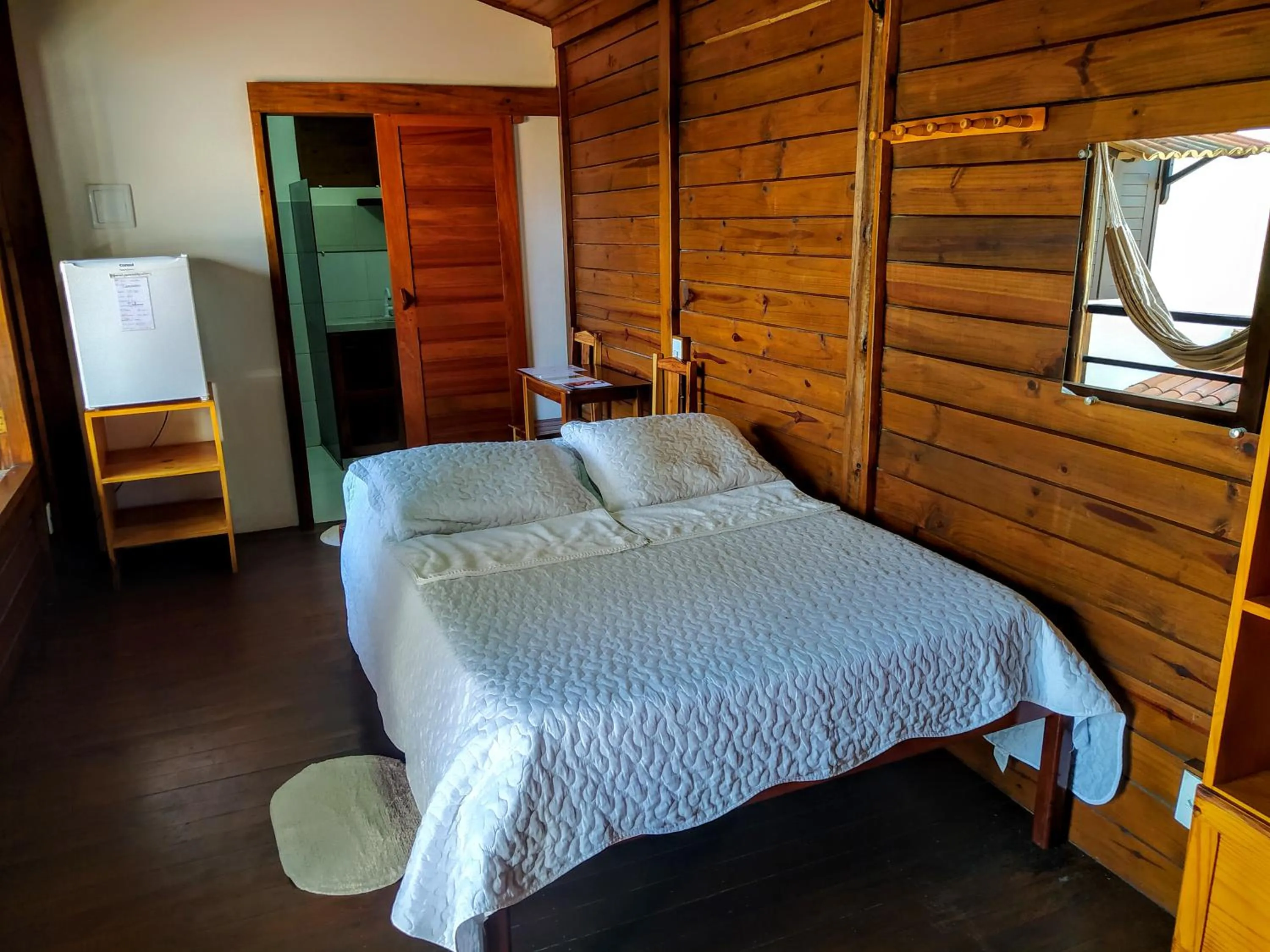 Bed in Pousada Sahara