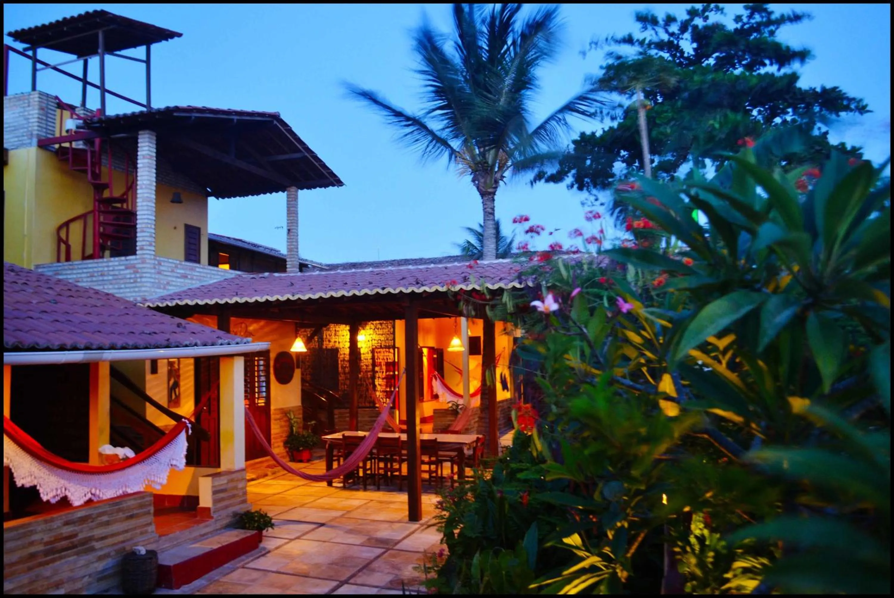 Patio in Pousada Sahara